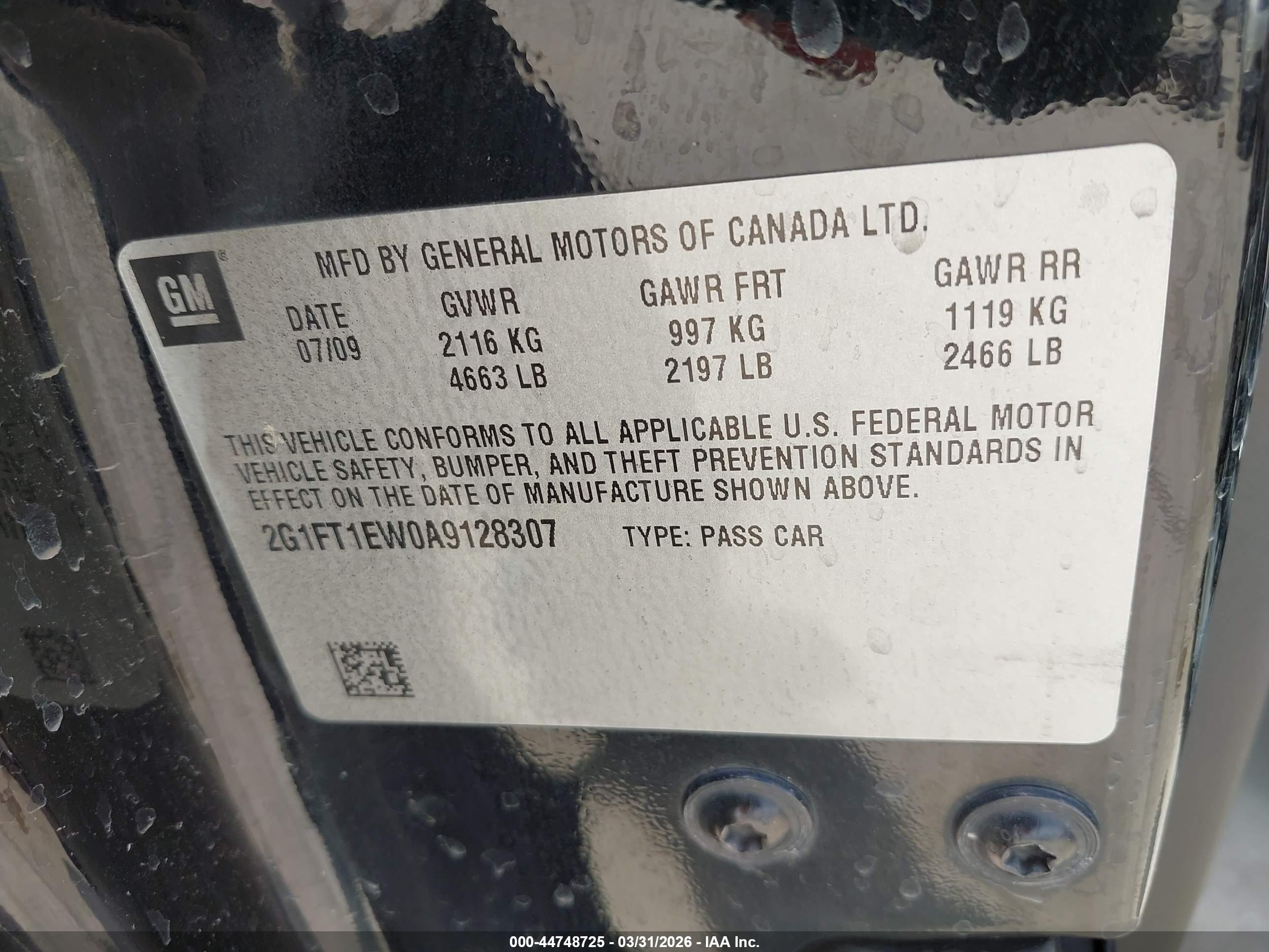 CHEVROLET CAMARO image 9