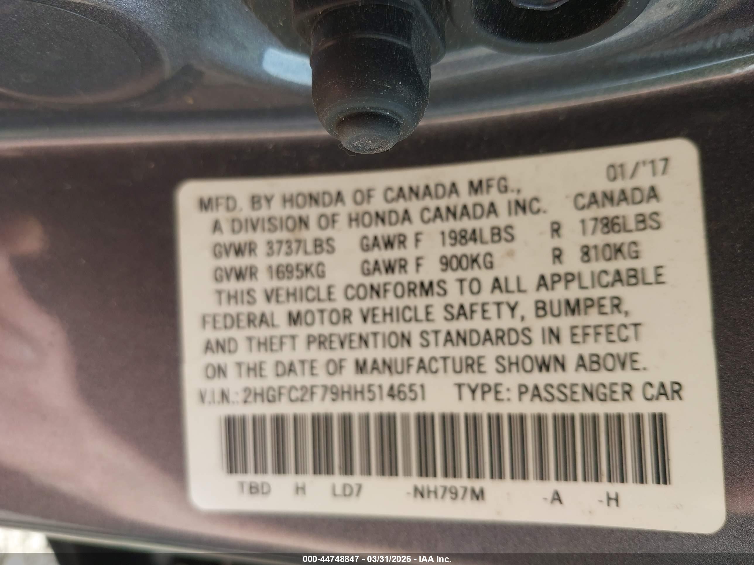 HONDA CIVIC image 9