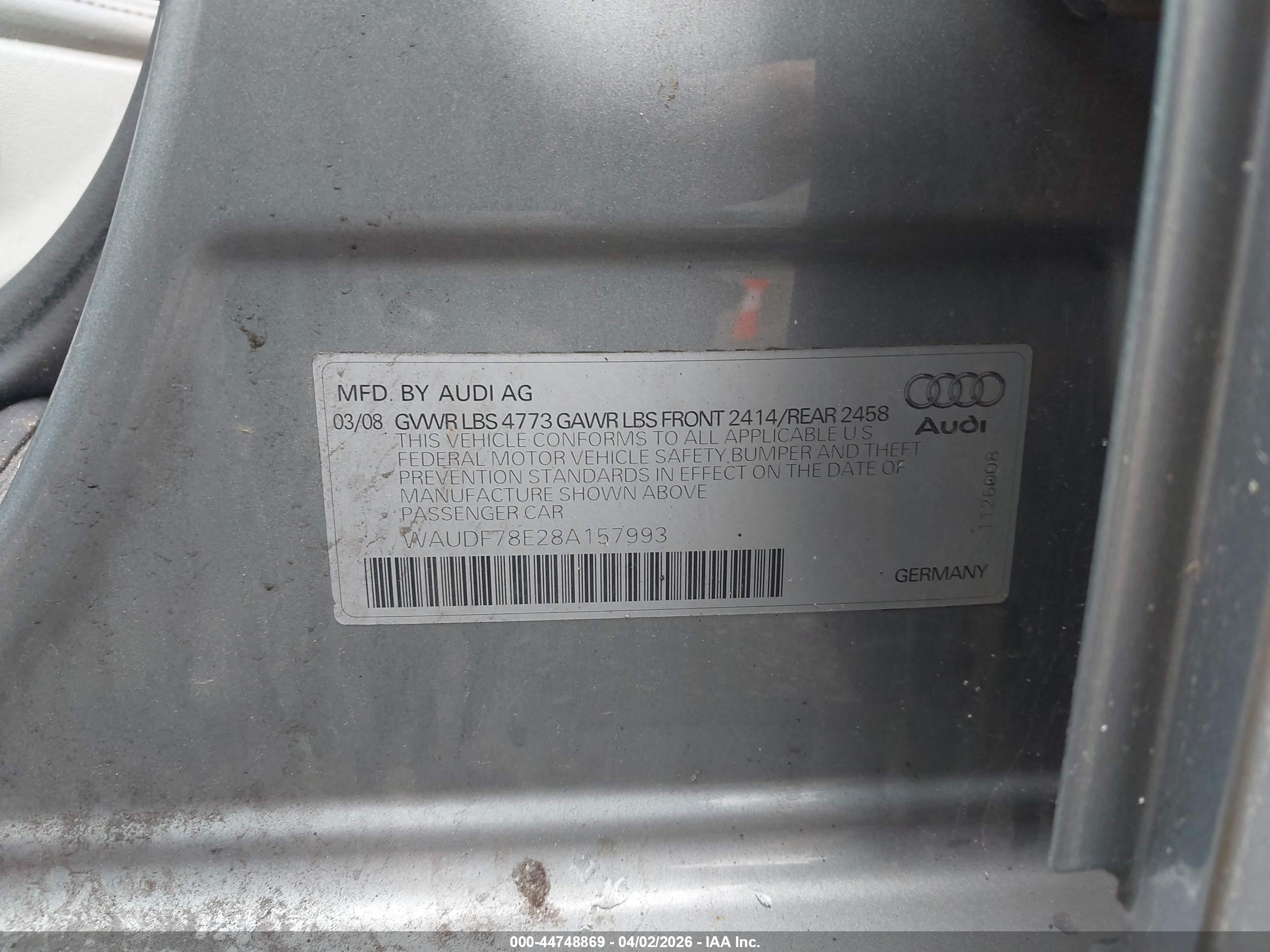 AUDI A4 image 9