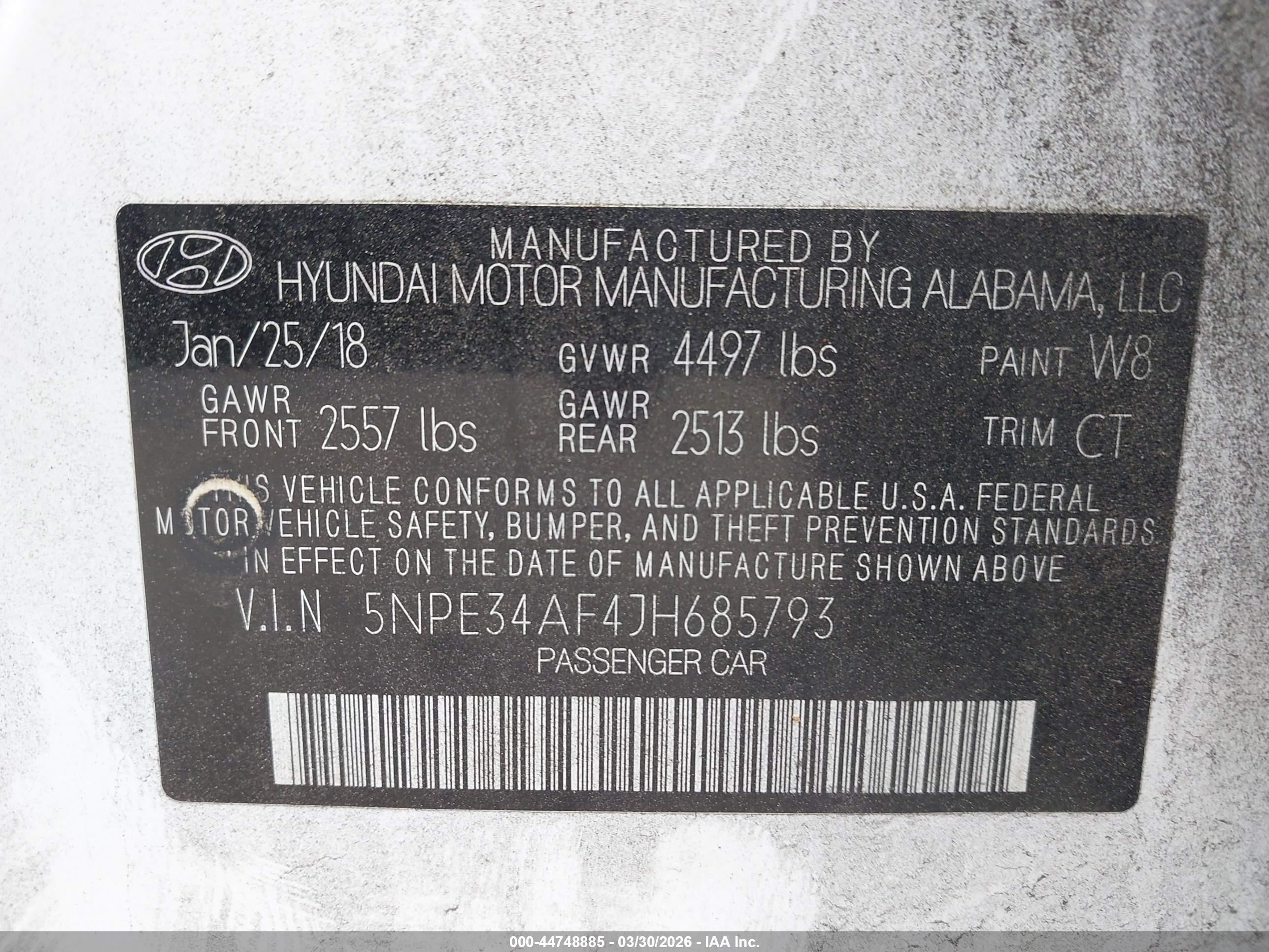HYUNDAI SONATA image 9