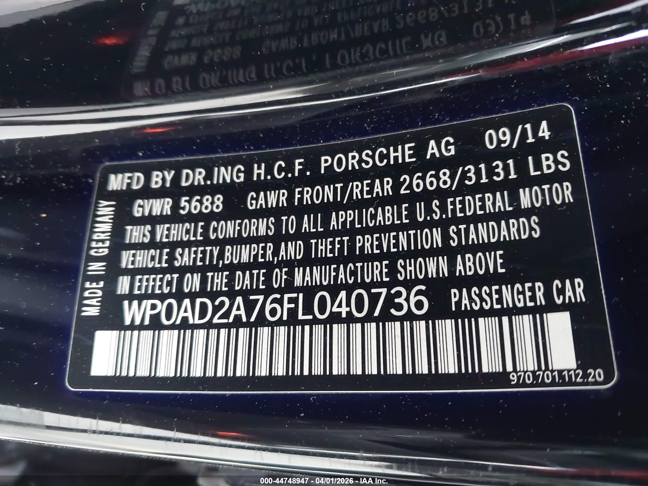 PORSCHE PANAMERA image 9
