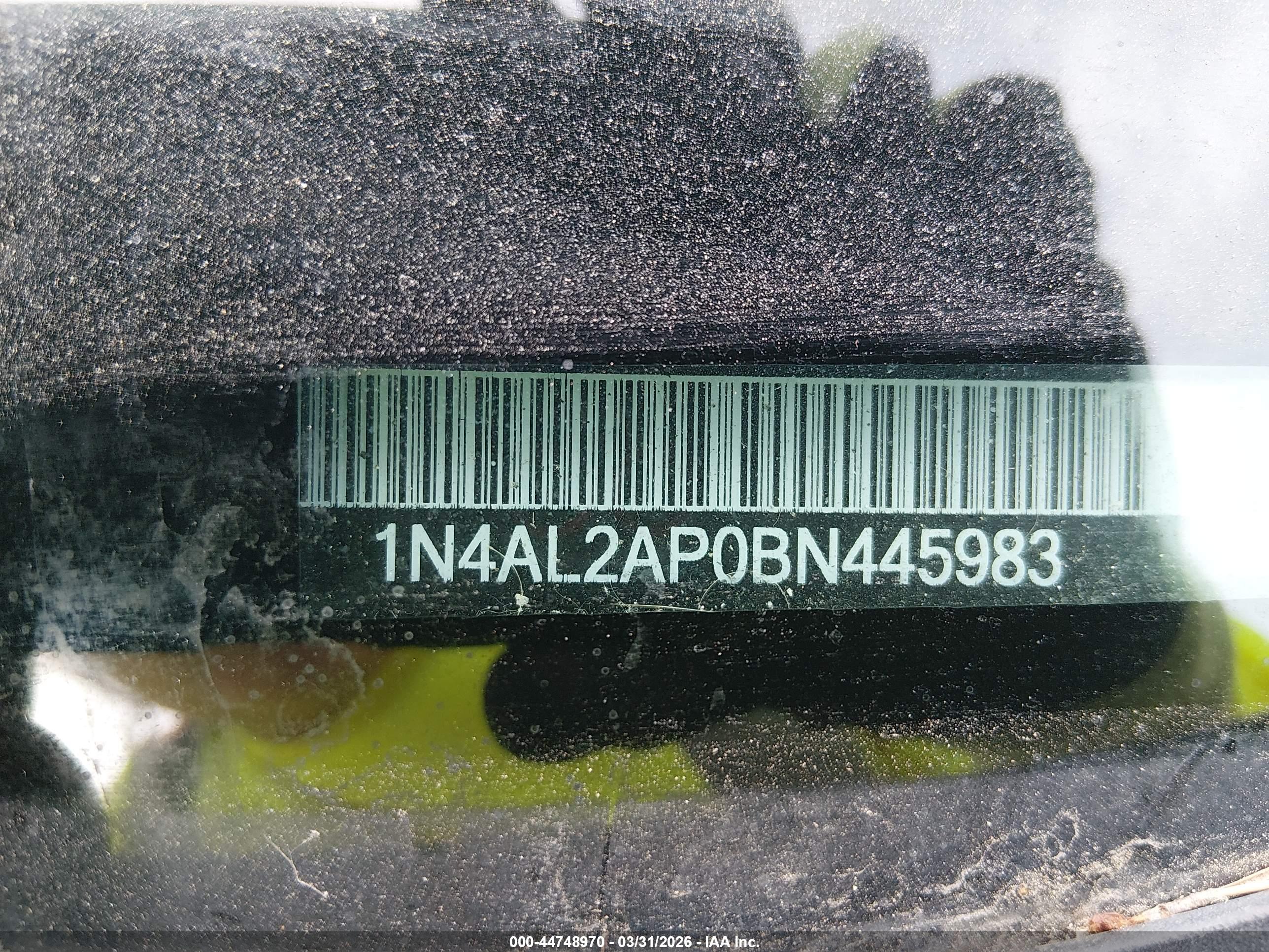 NISSAN ALTIMA image 9