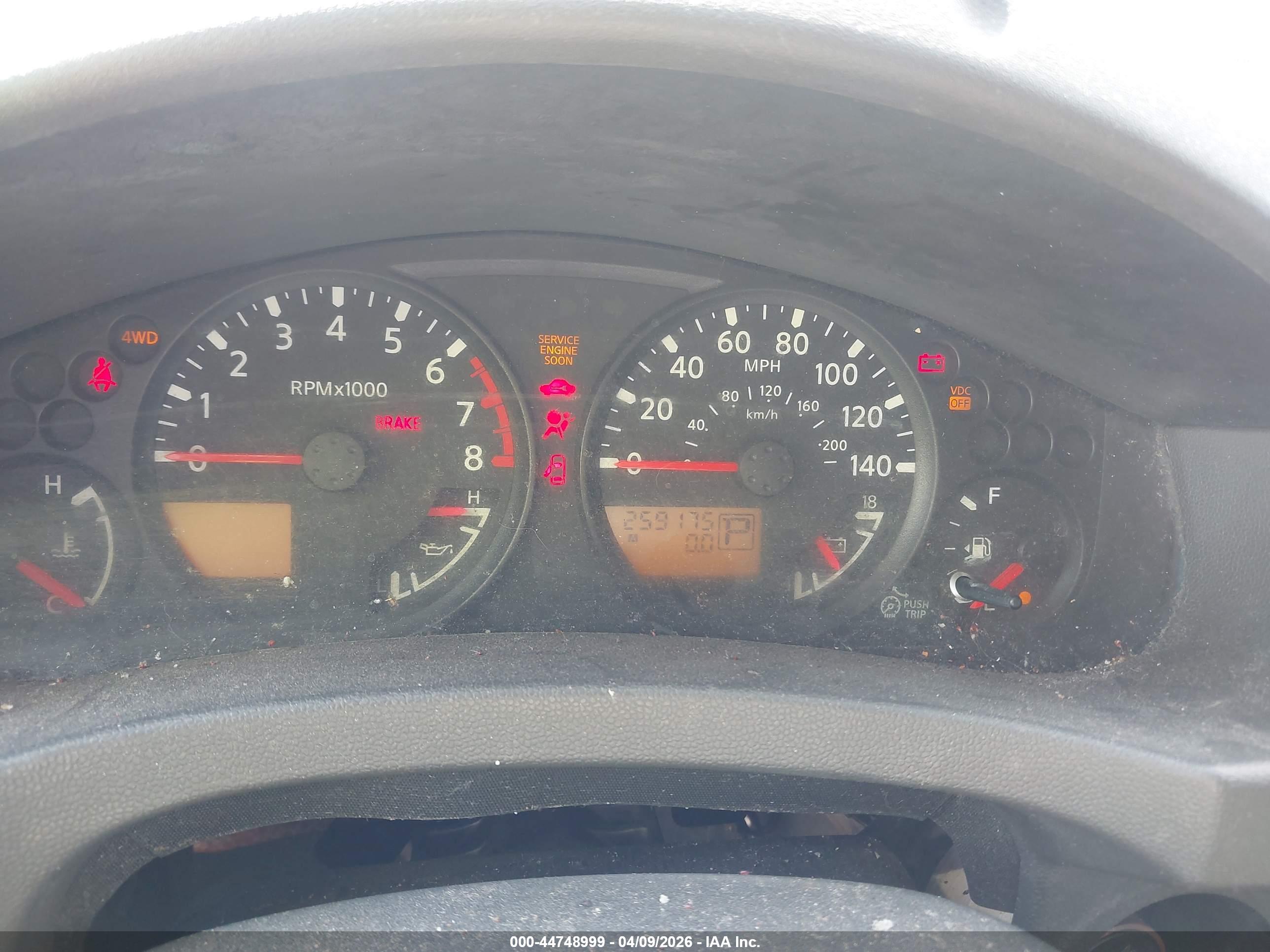 NISSAN XTERRA image 7