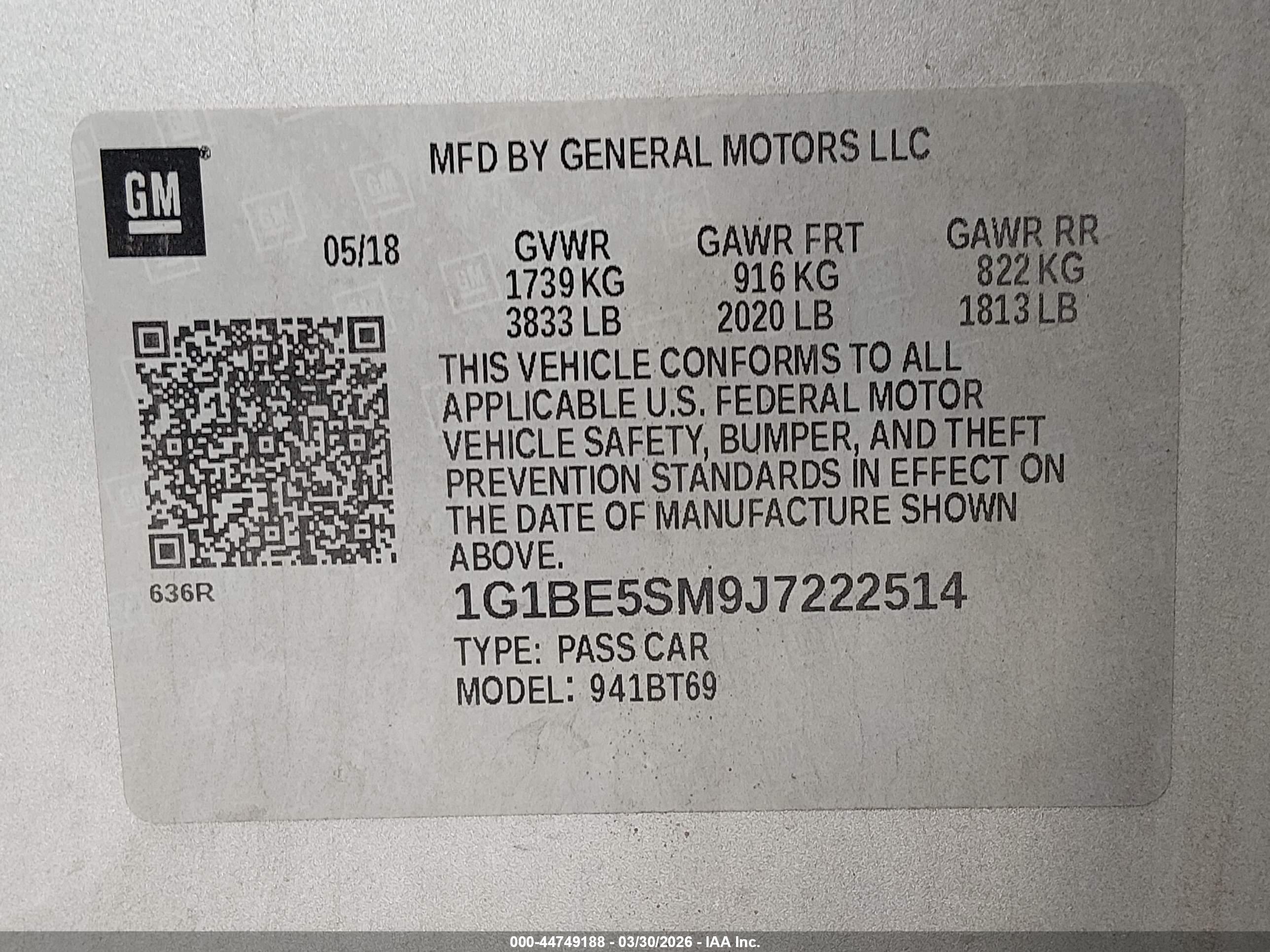 CHEVROLET CRUZE image 9