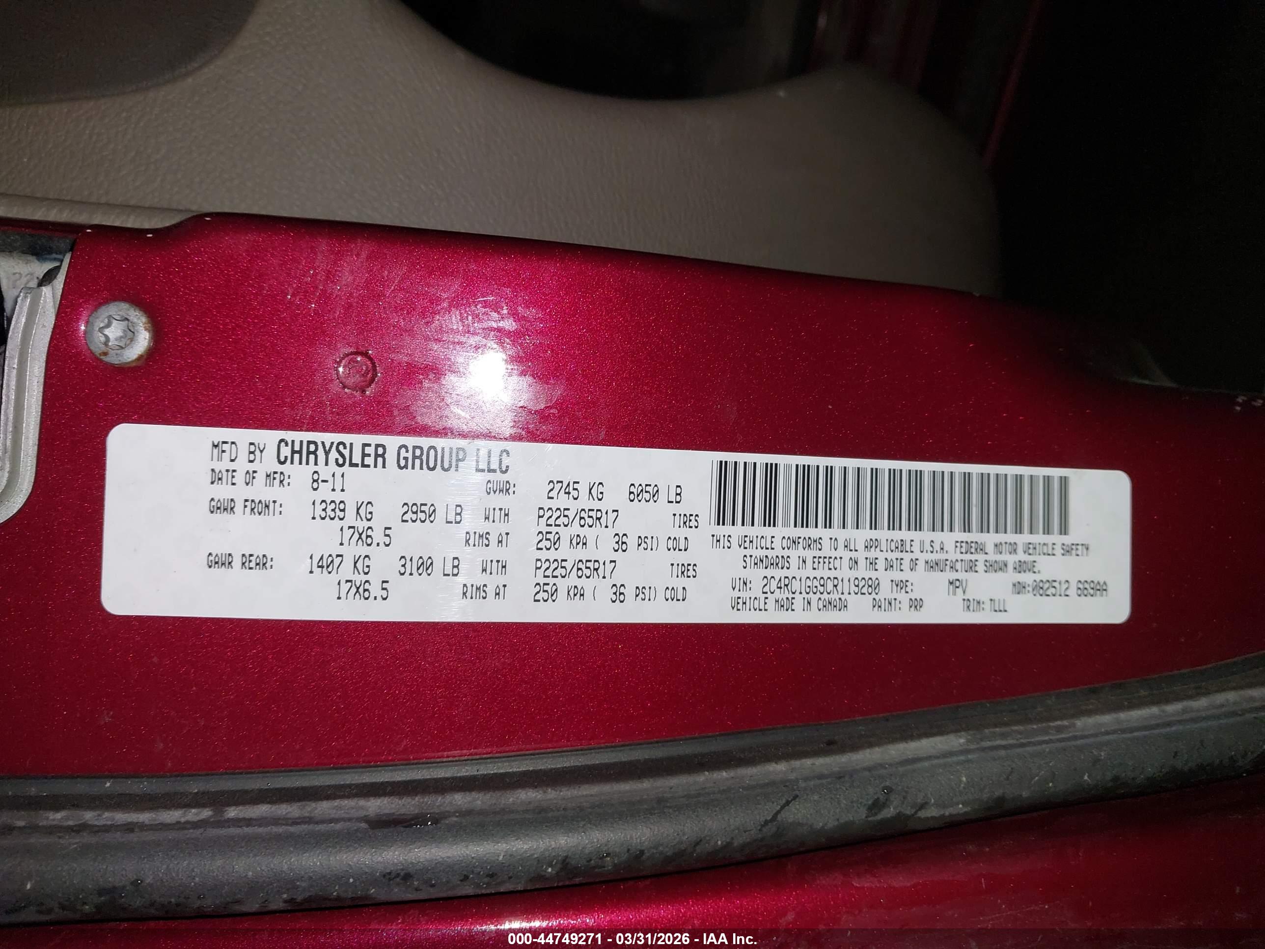 CHRYSLER TOWN image 9