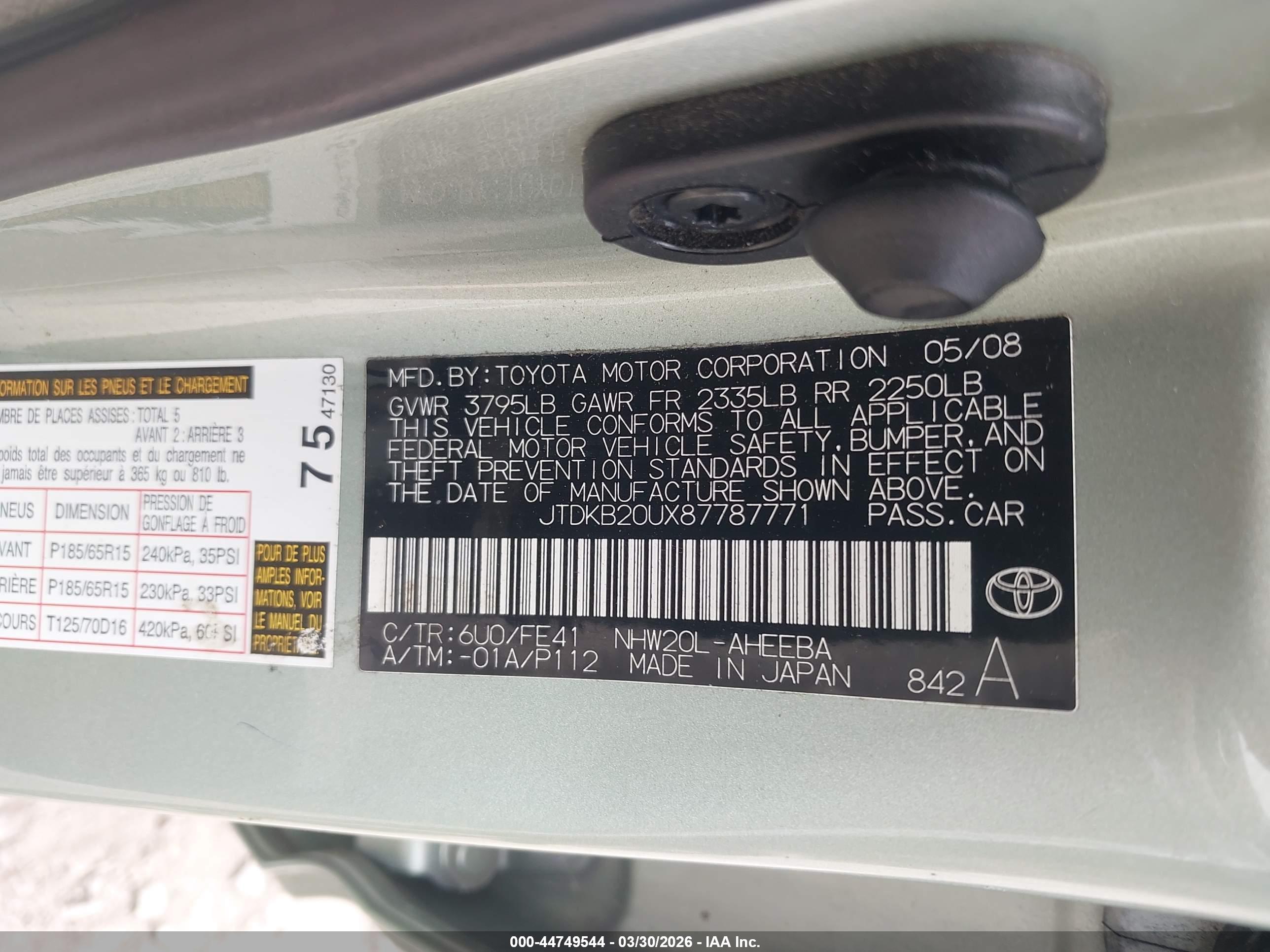 TOYOTA PRIUS image 9