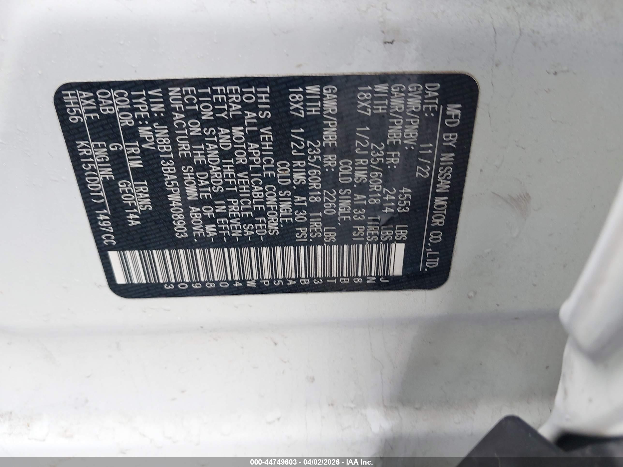 NISSAN ROGUE image 9