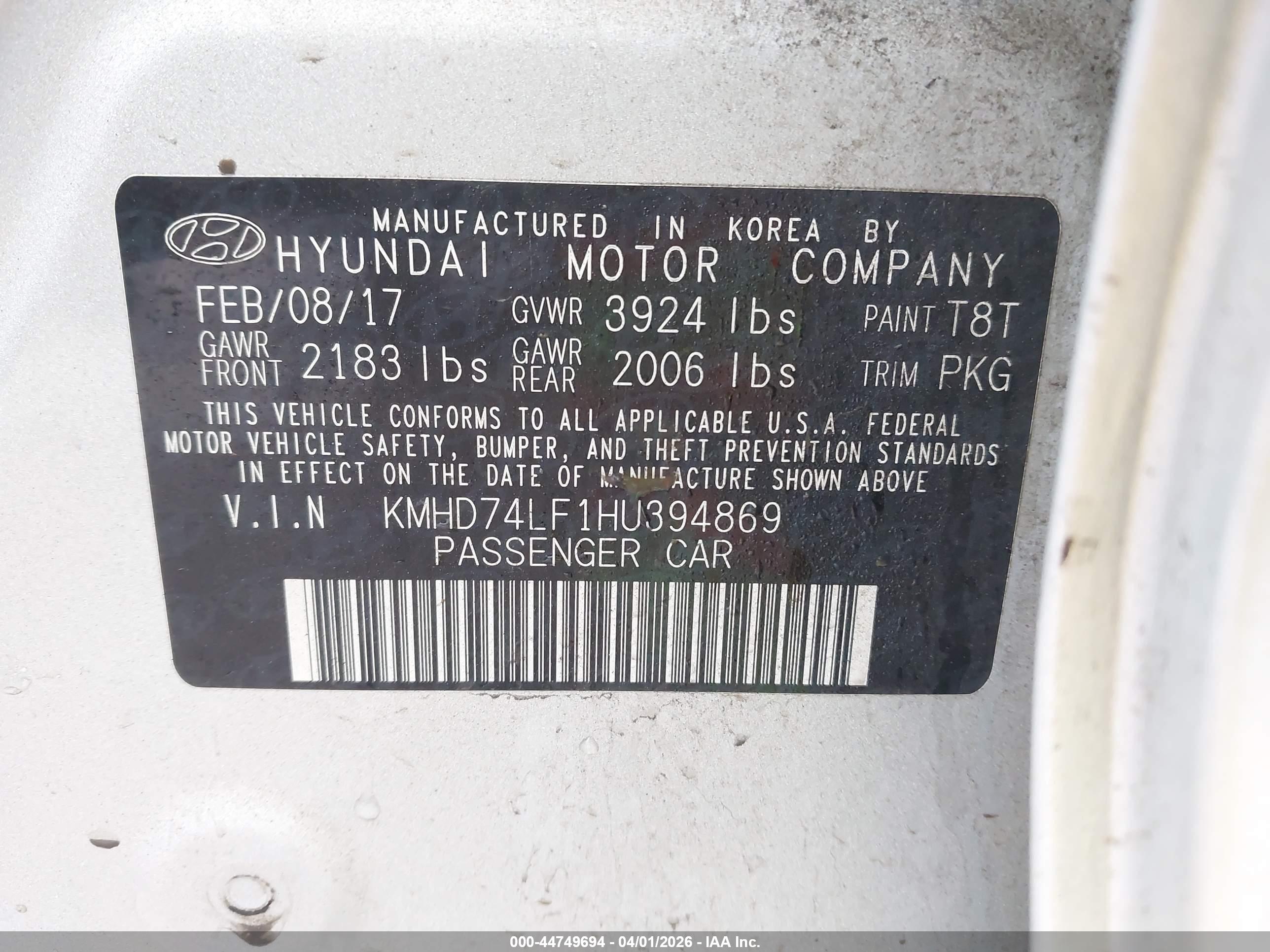 HYUNDAI ELANTRA image 9