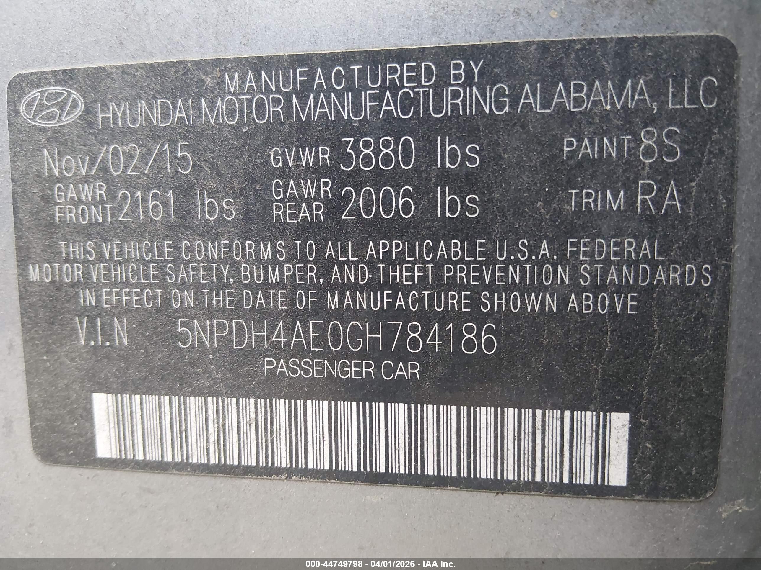 HYUNDAI ELANTRA image 9
