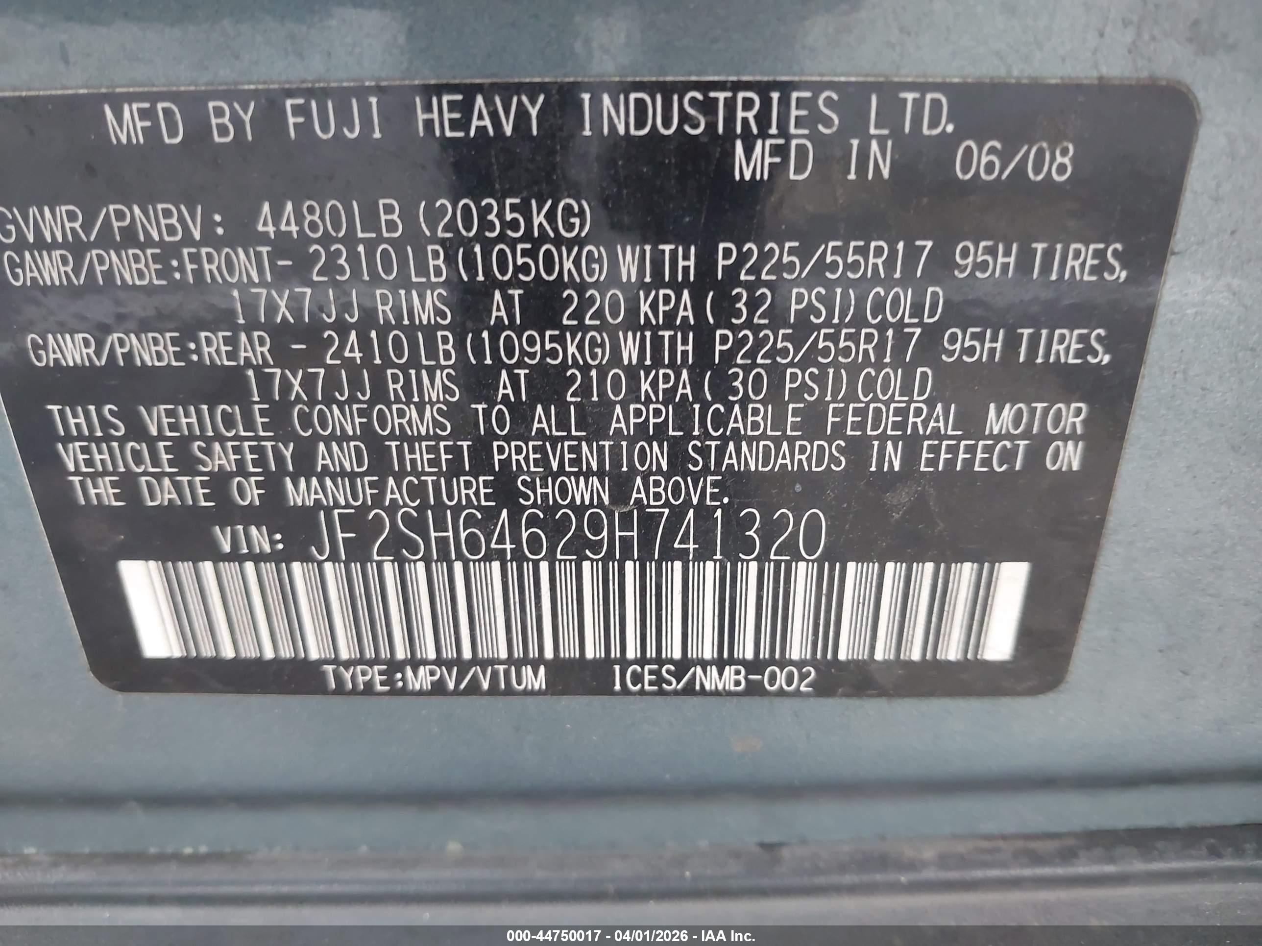 SUBARU FORESTER image 9