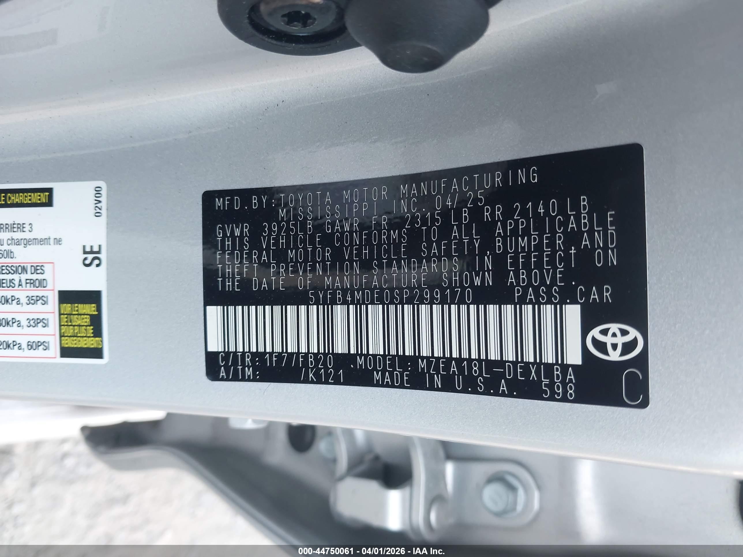 TOYOTA COROLLA image 9