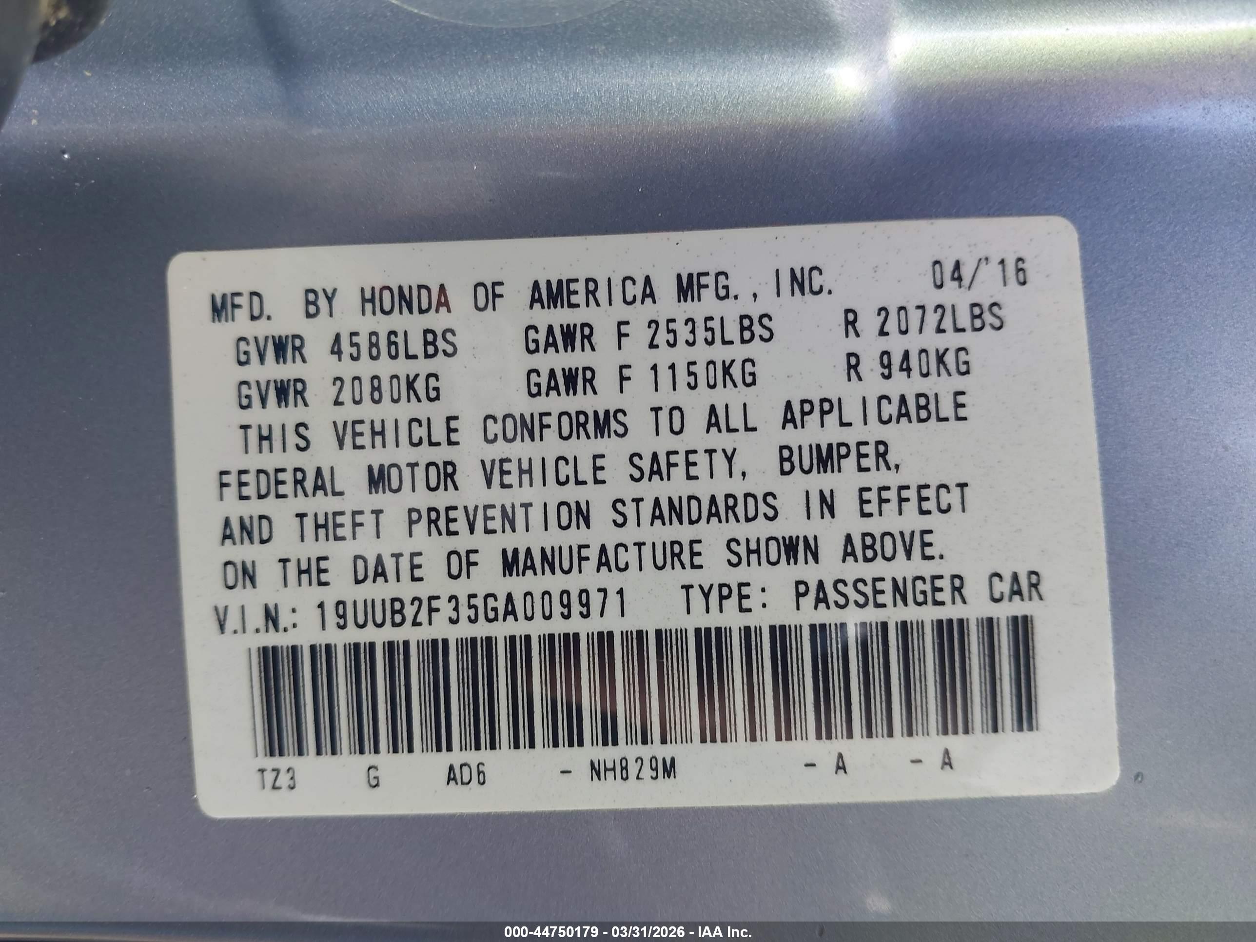 ACURA TLX image 9