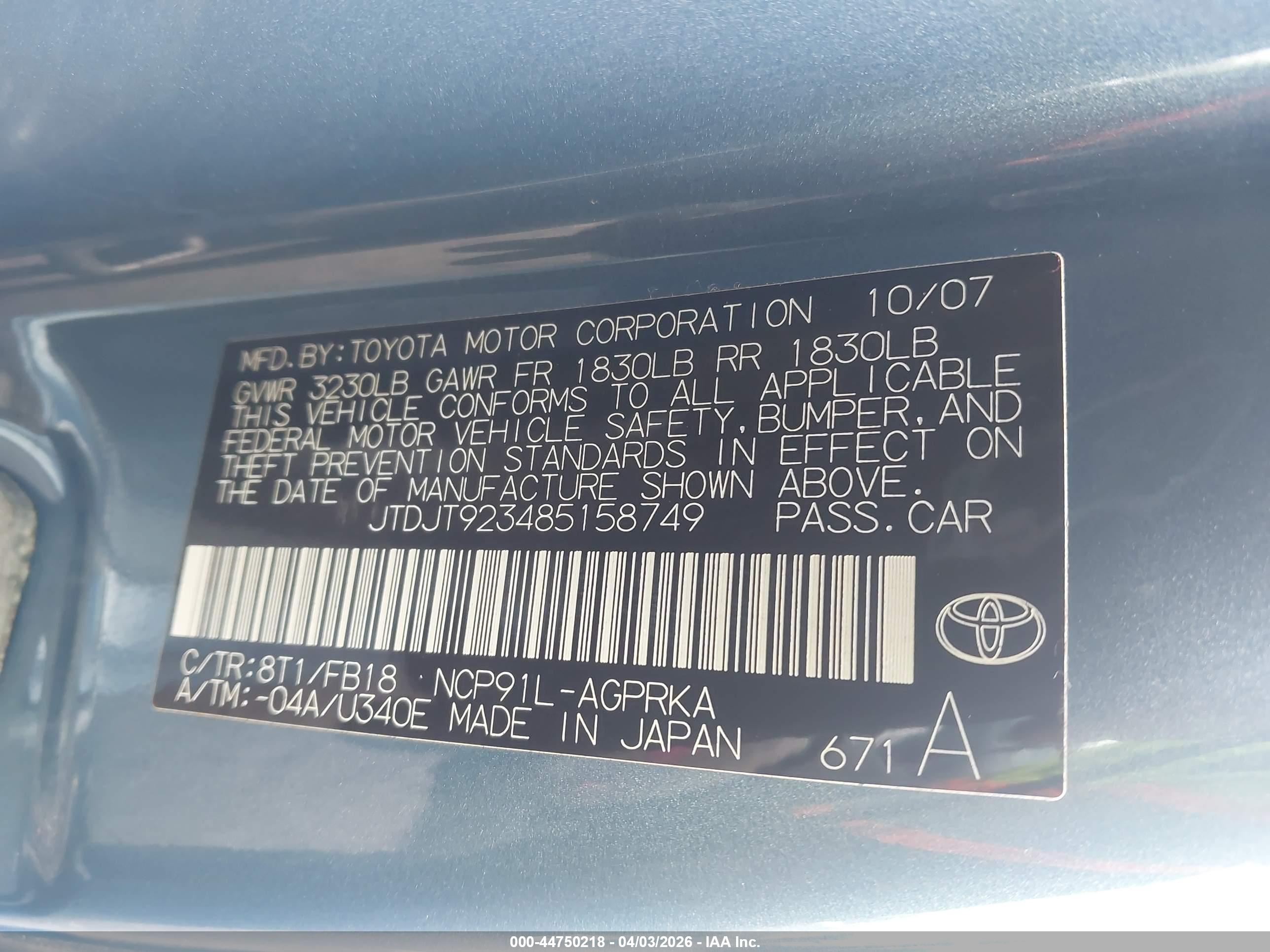 TOYOTA YARIS image 9