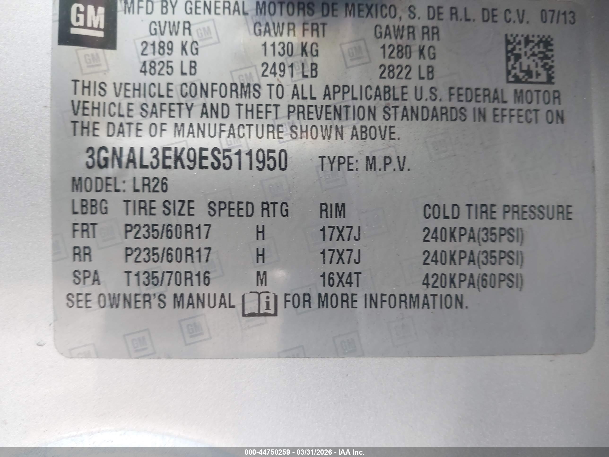 CHEVROLET CAPTIVA image 9