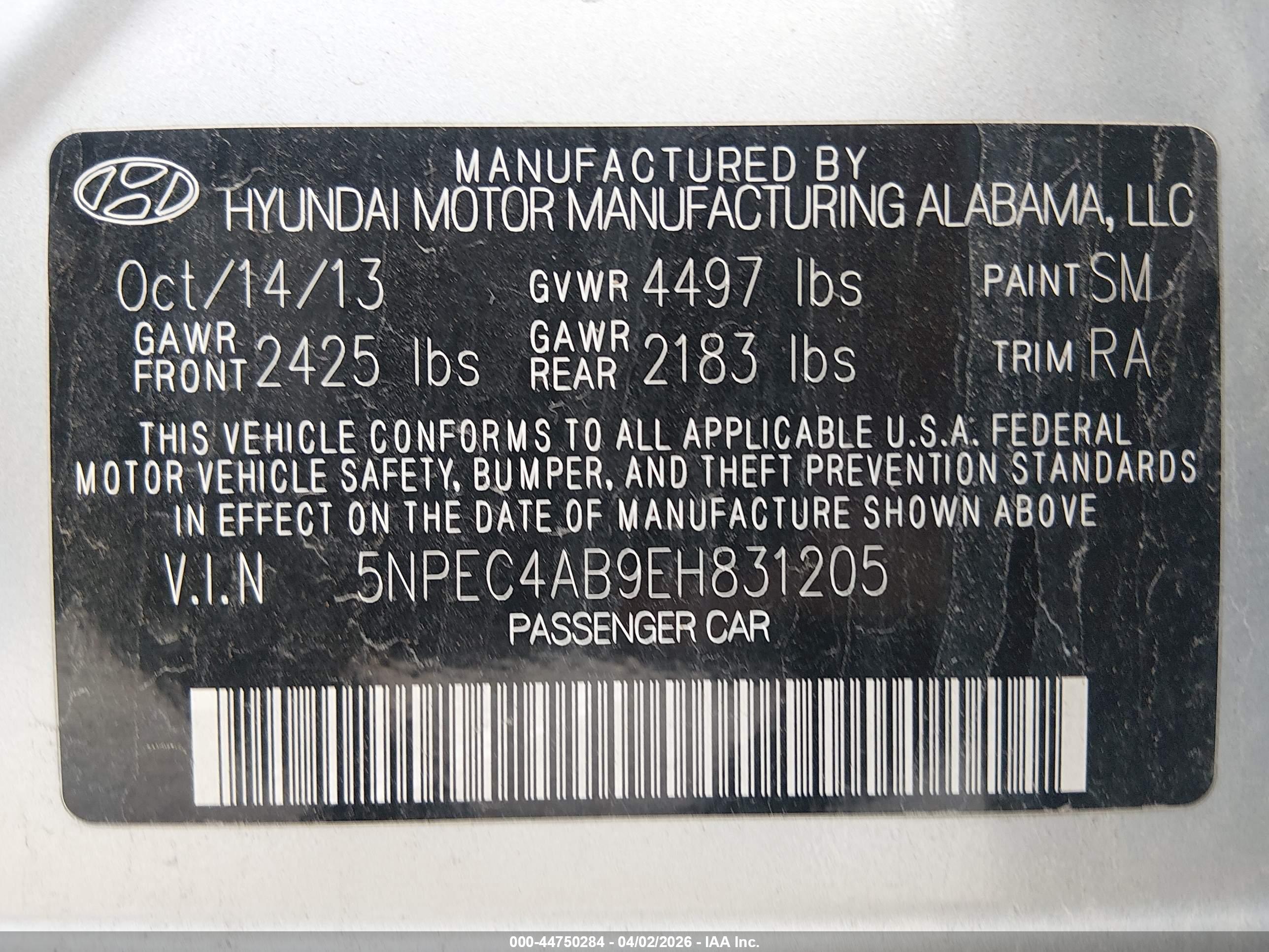 HYUNDAI SONATA image 9