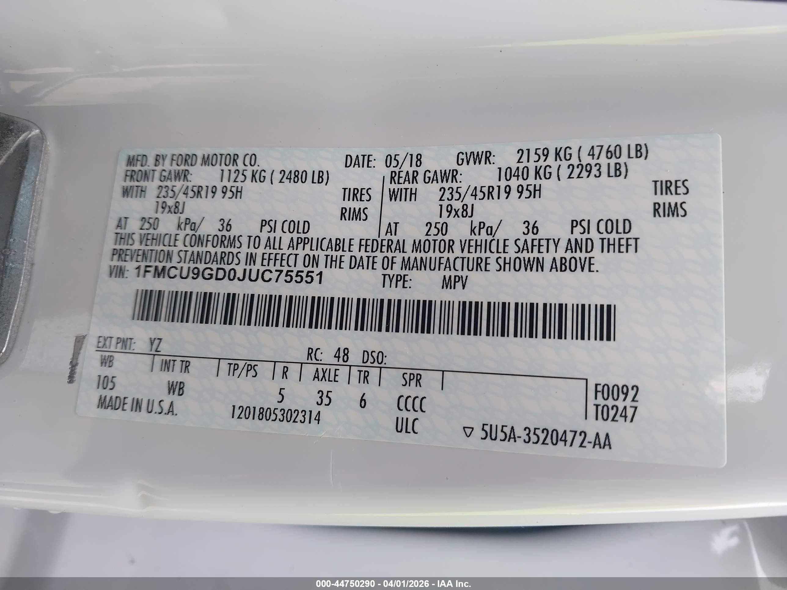 FORD ESCAPE image 9