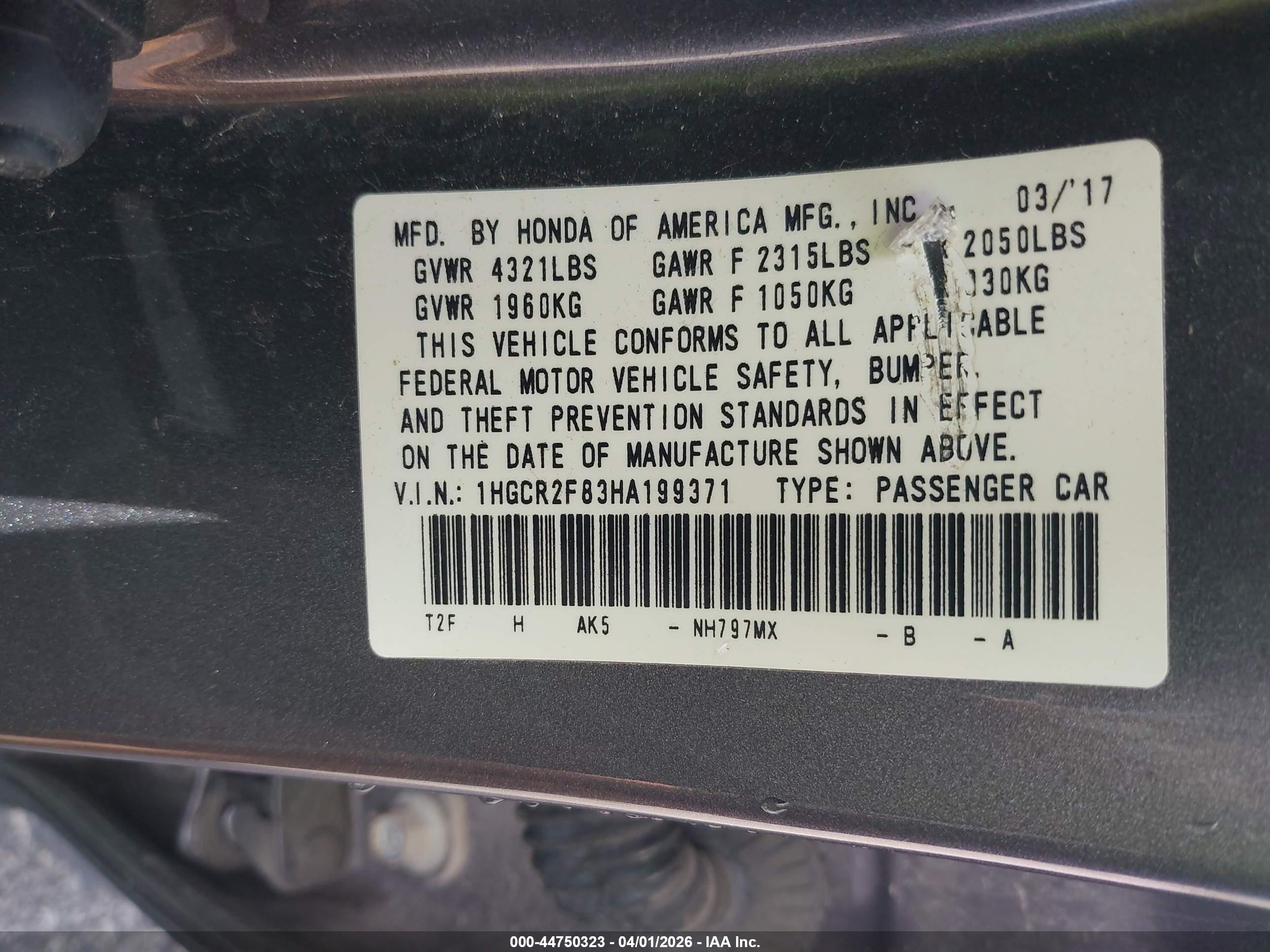 HONDA ACCORD image 9