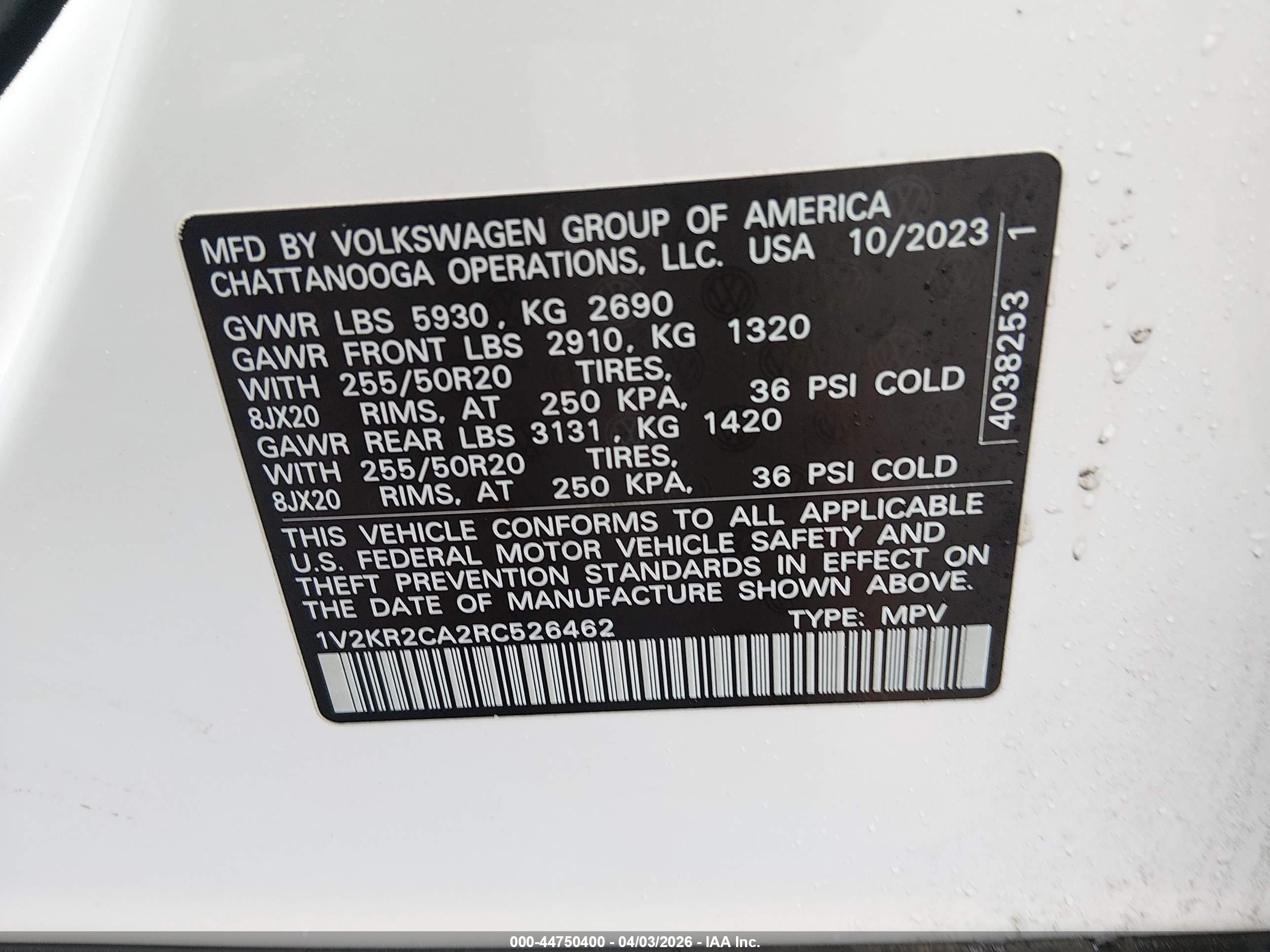 VOLKSWAGEN ATLAS image 9