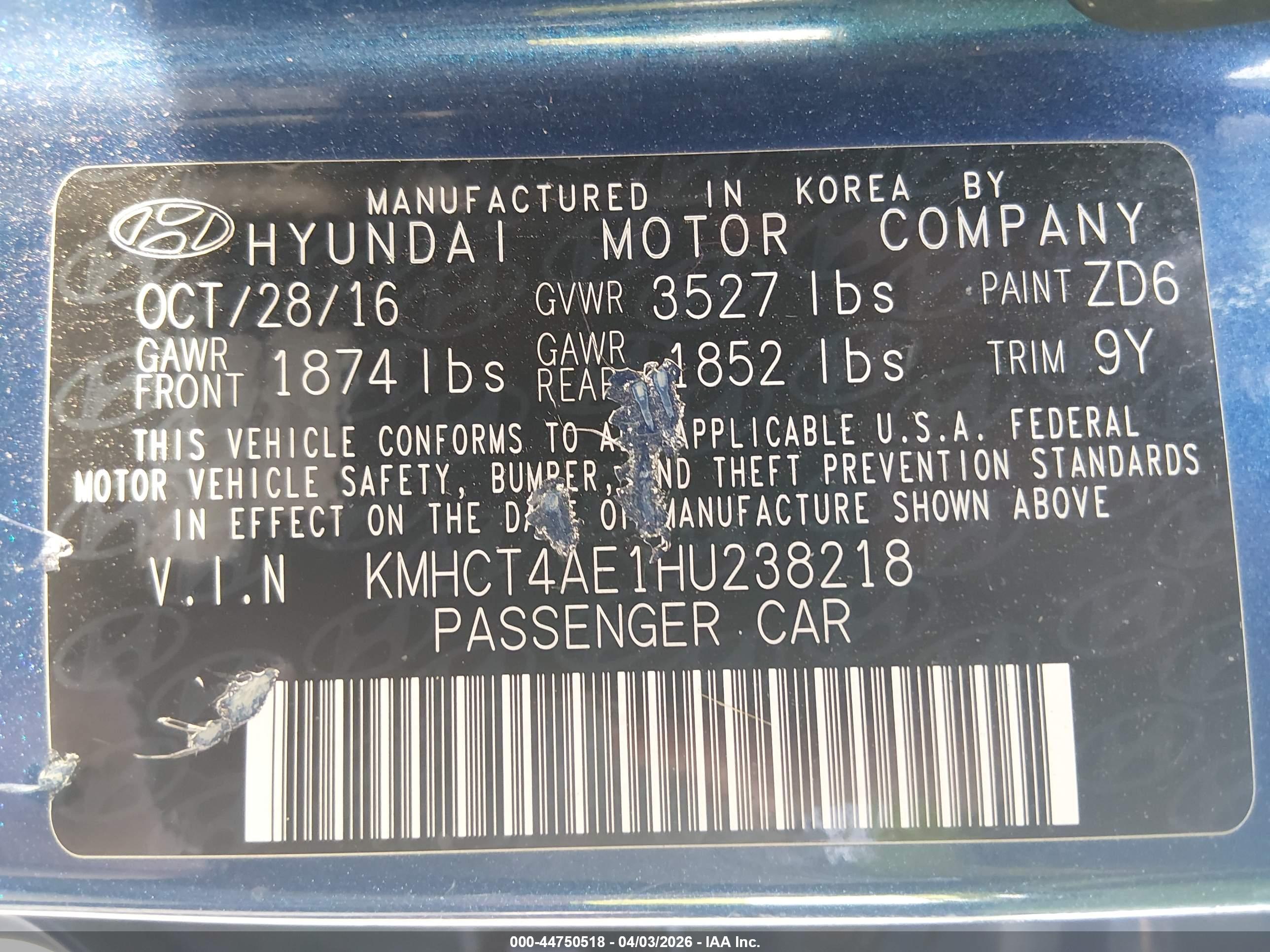 HYUNDAI ACCENT image 9