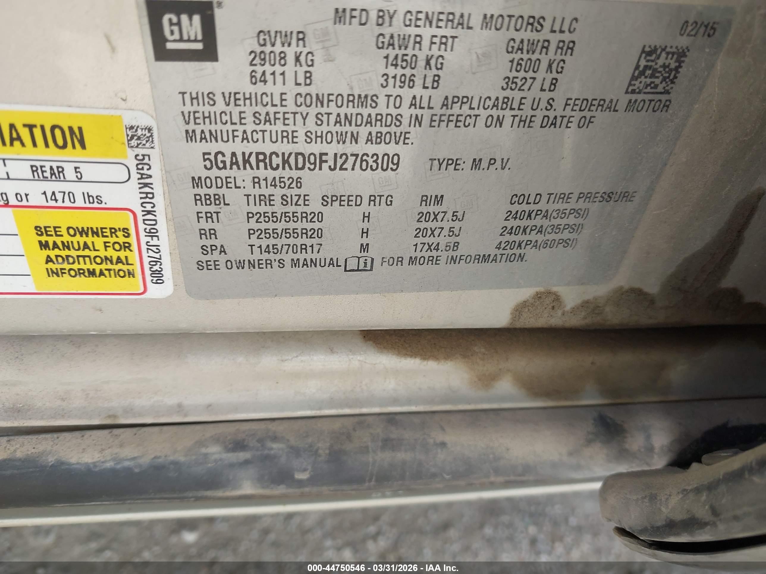 BUICK ENCLAVE image 9