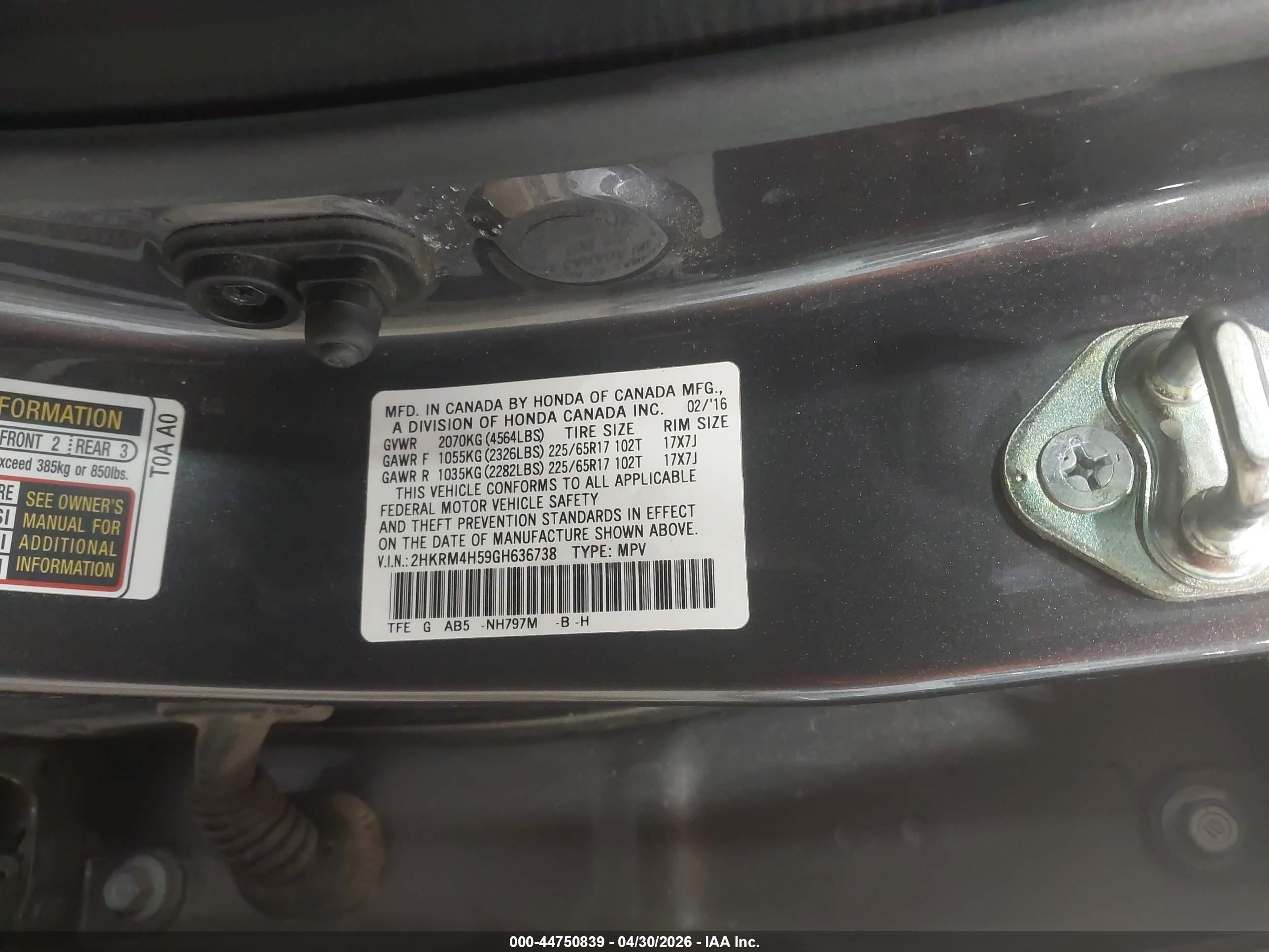 HONDA CR-V image 9