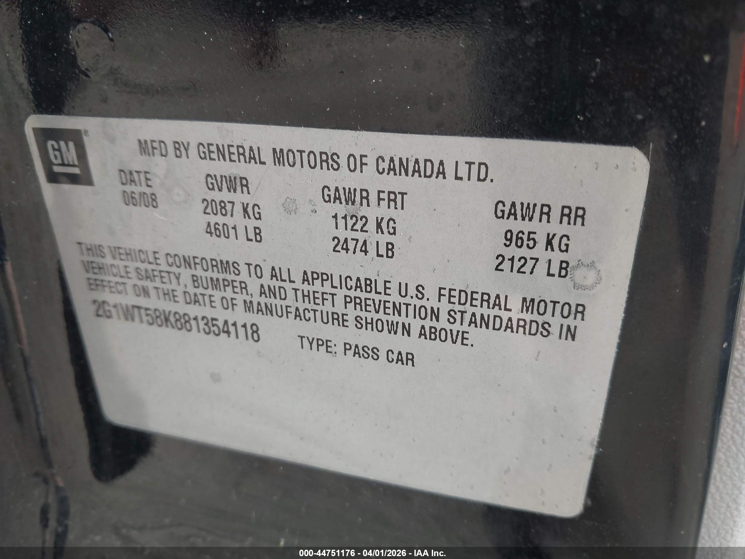 CHEVROLET IMPALA image 9