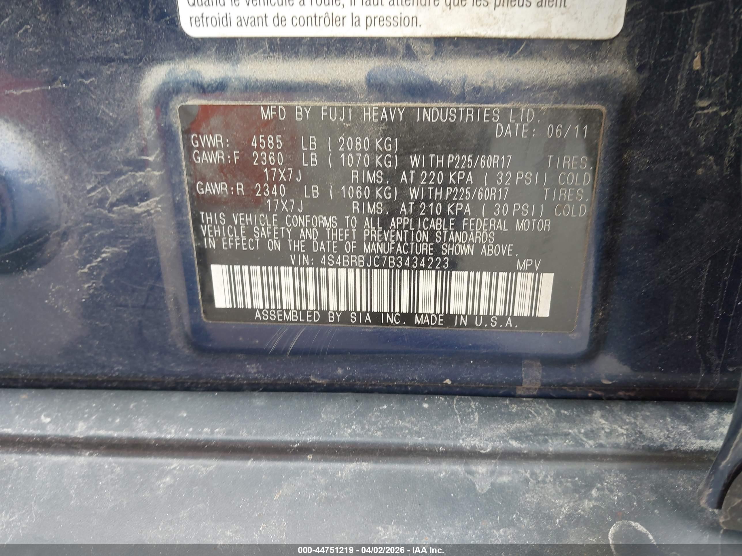 SUBARU OUTBACK image 9