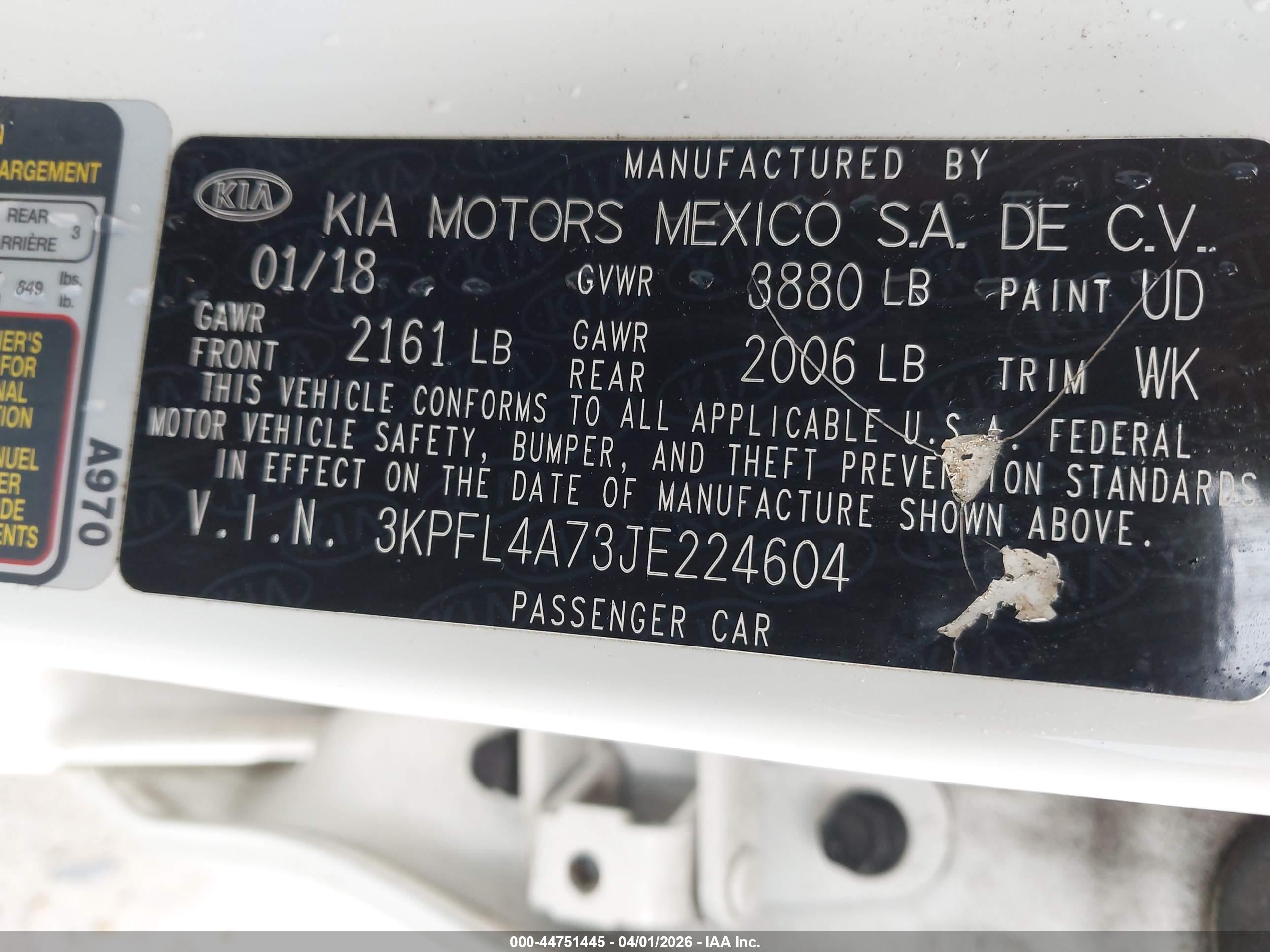 KIA FORTE image 9