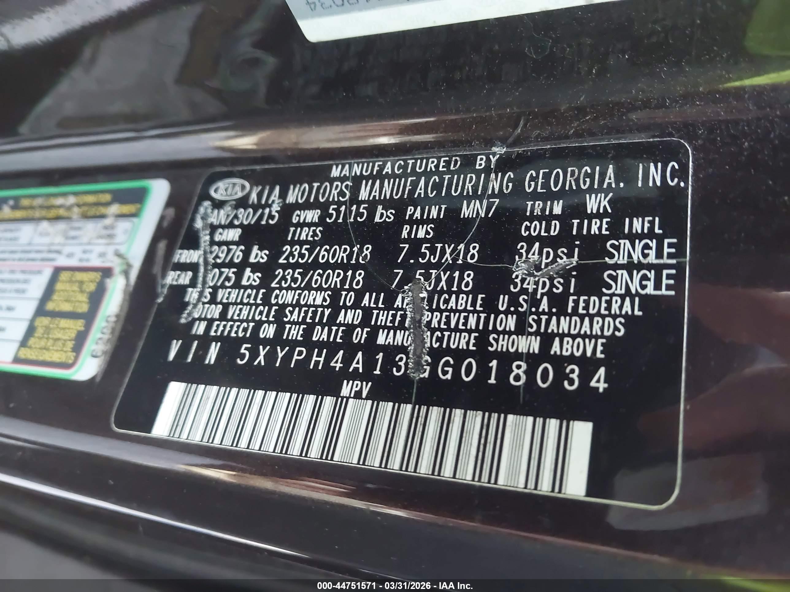 KIA SORENTO image 9