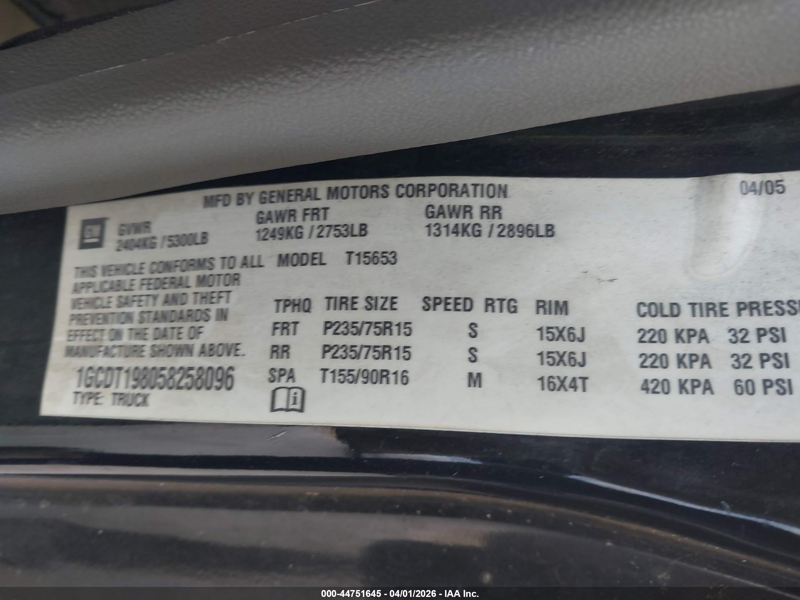 CHEVROLET COLORADO image 9
