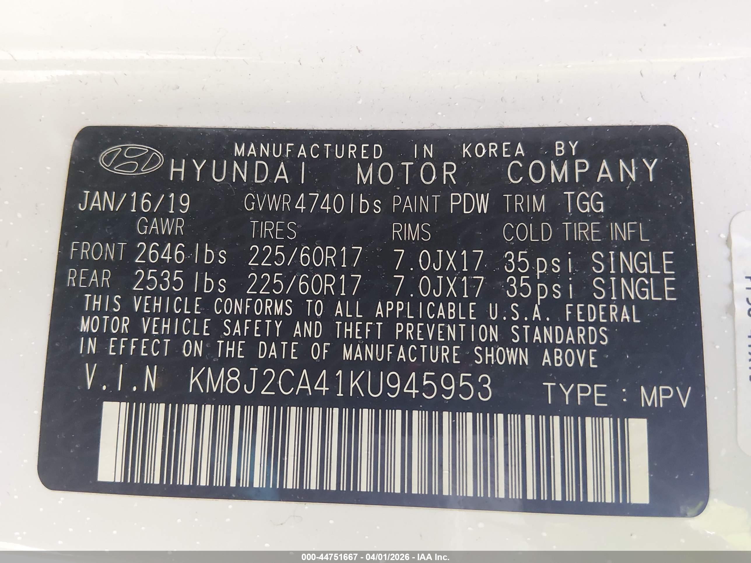 HYUNDAI TUCSON image 9