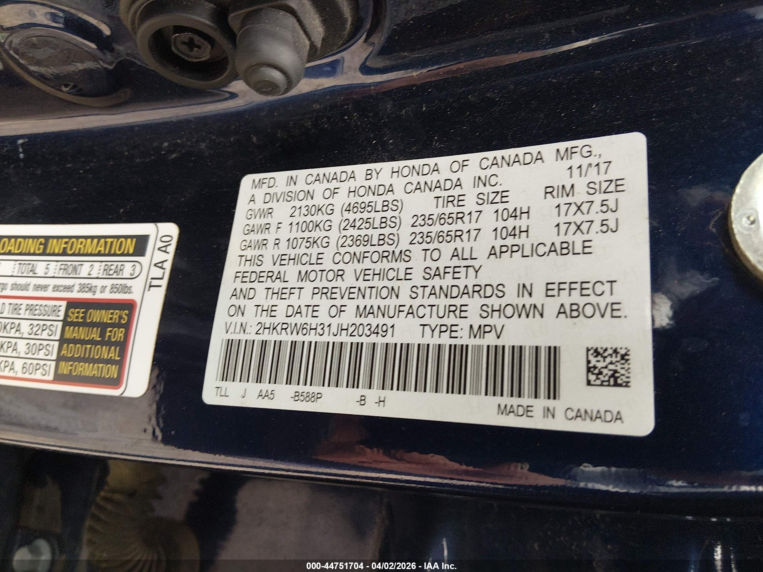 HONDA CR-V image 9