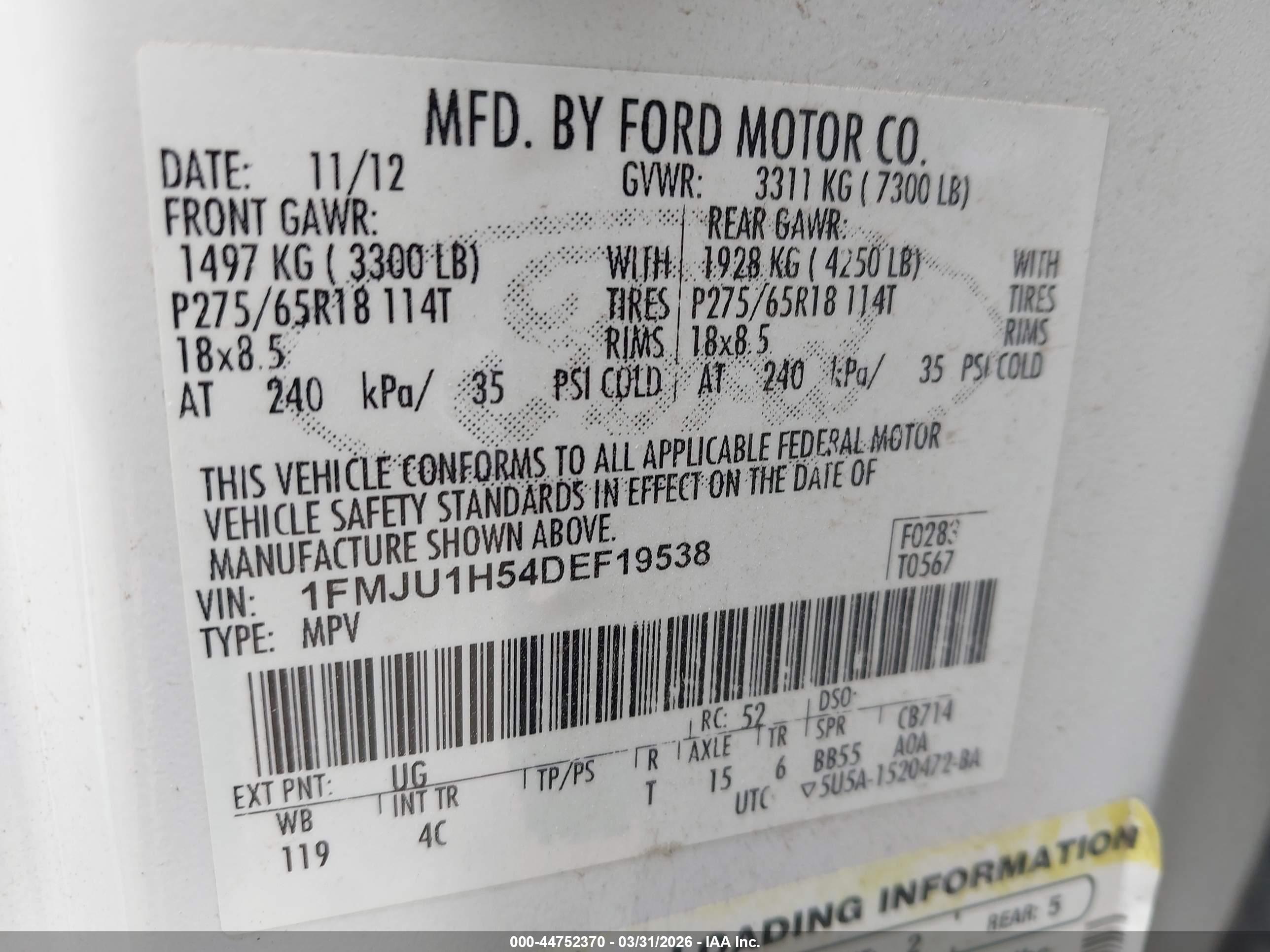 FORD EXPEDITION image 9