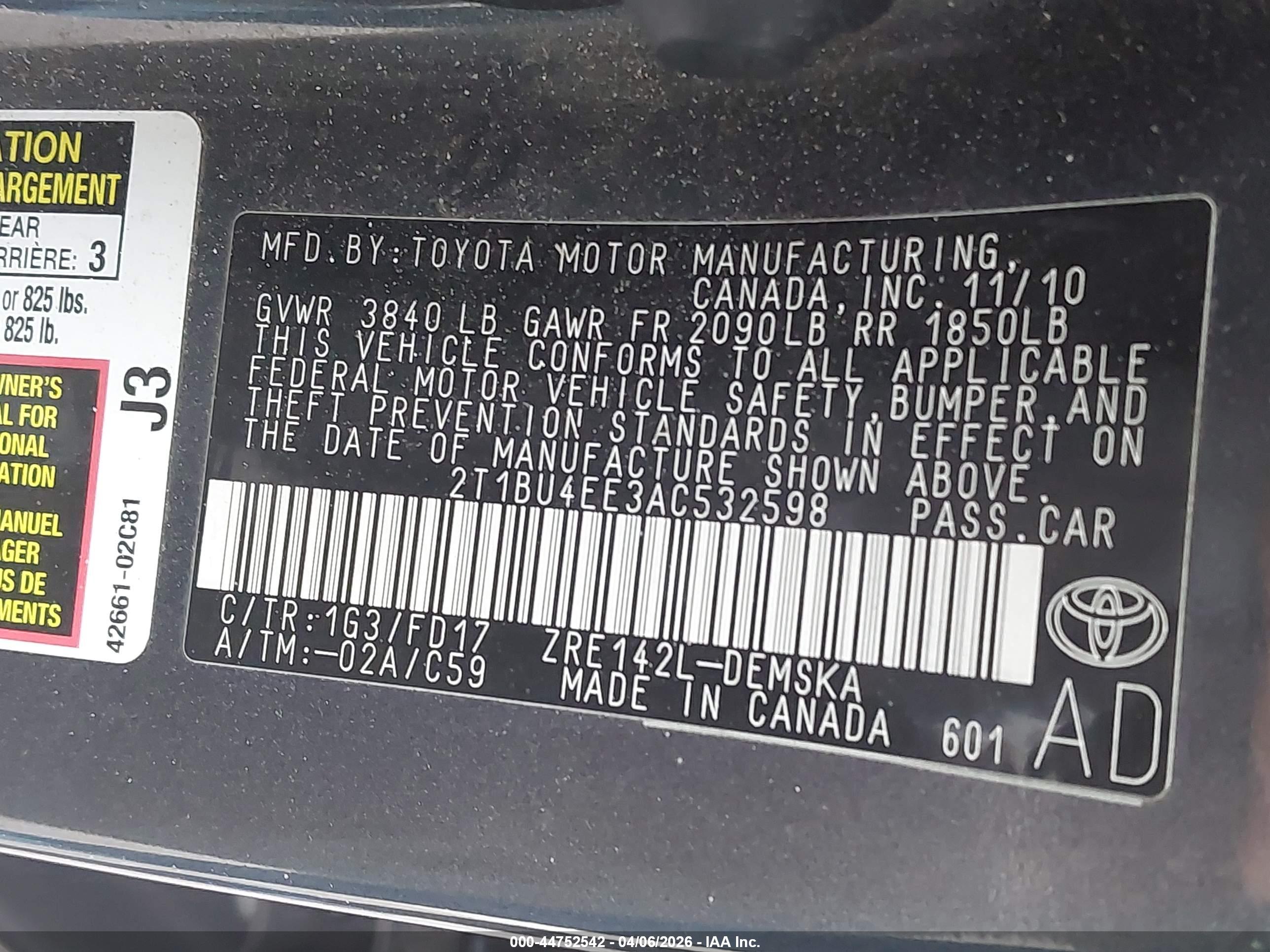 TOYOTA COROLLA image 9