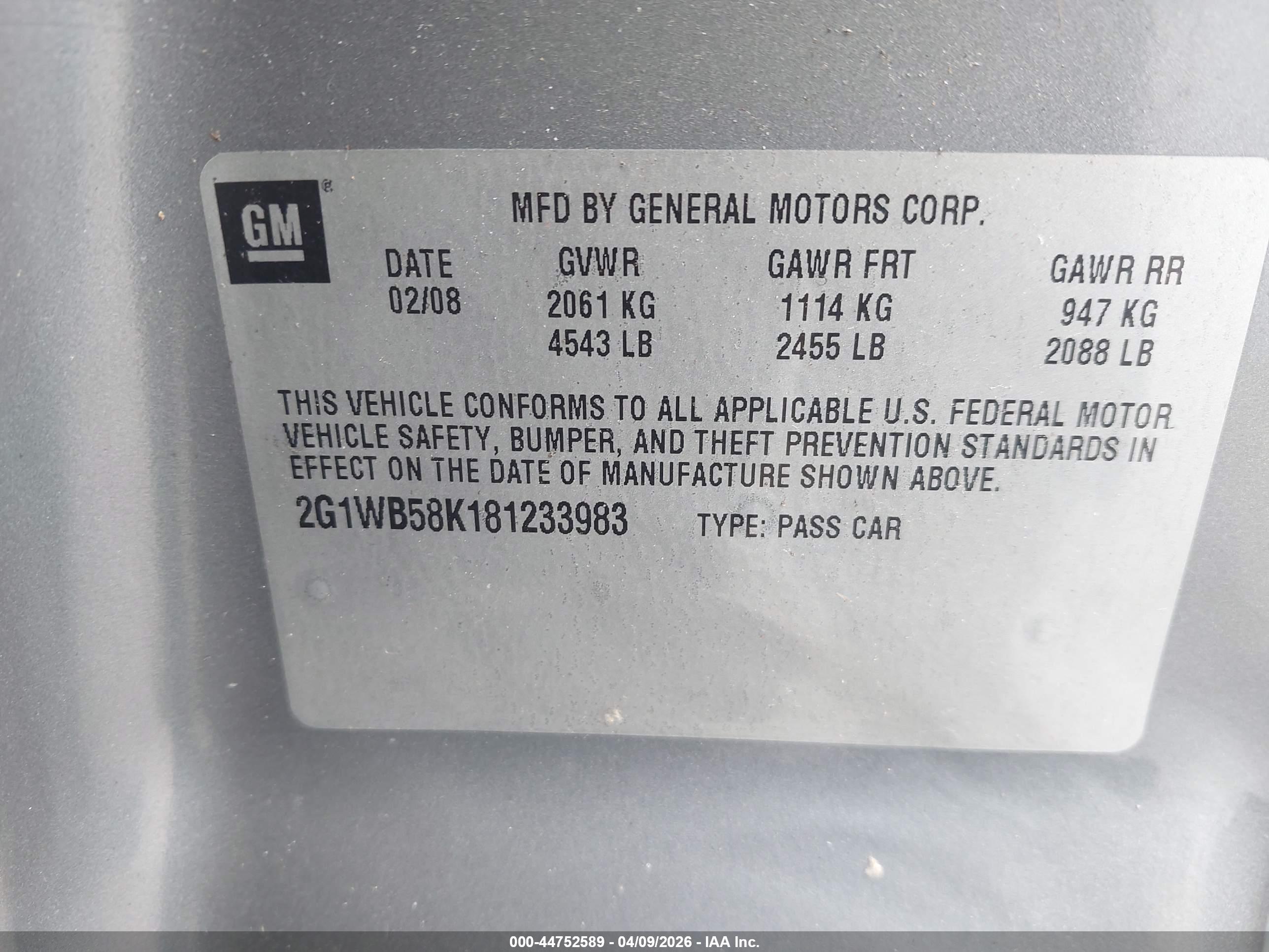 CHEVROLET IMPALA image 9