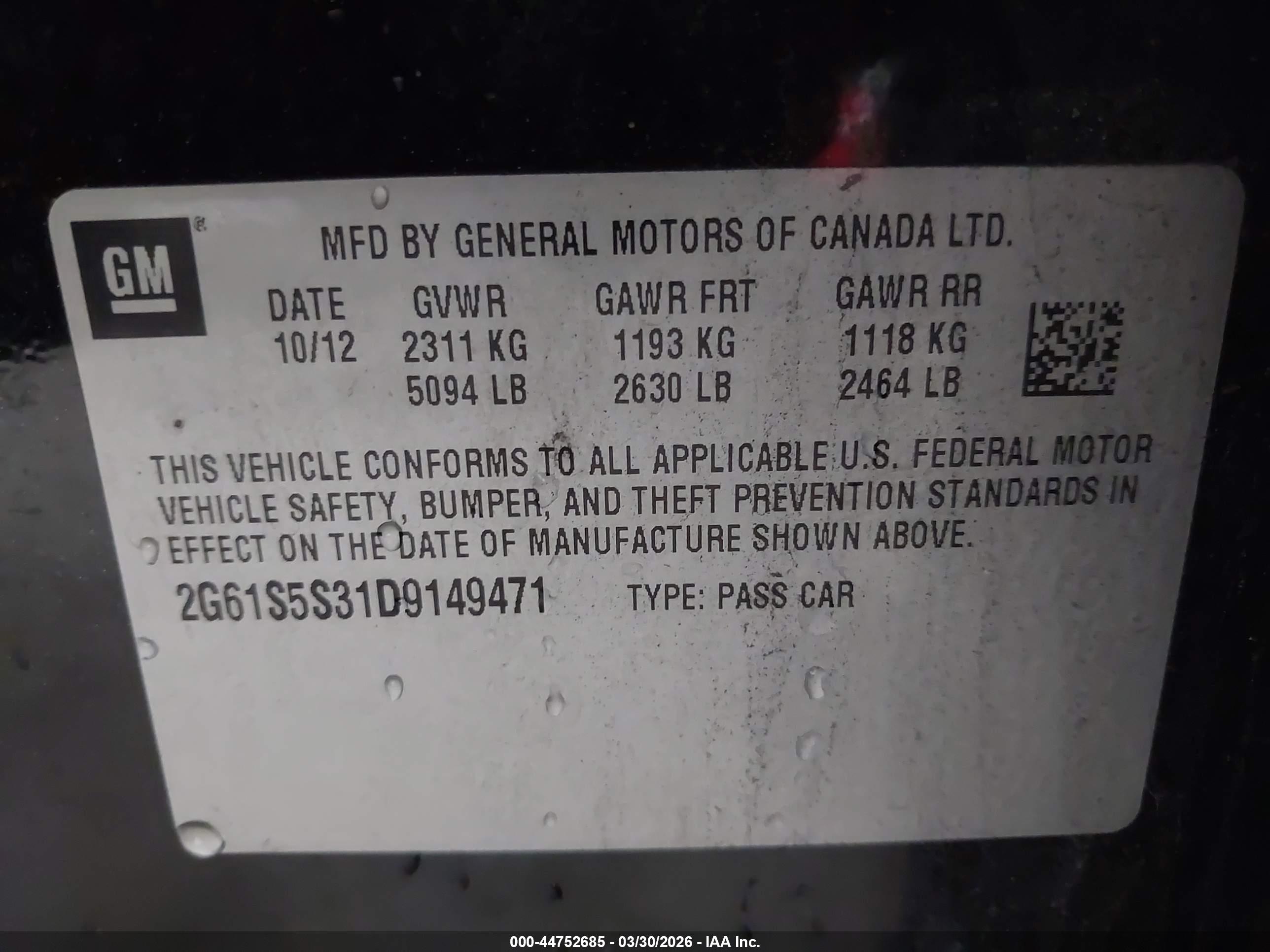 CADILLAC XTS image 9