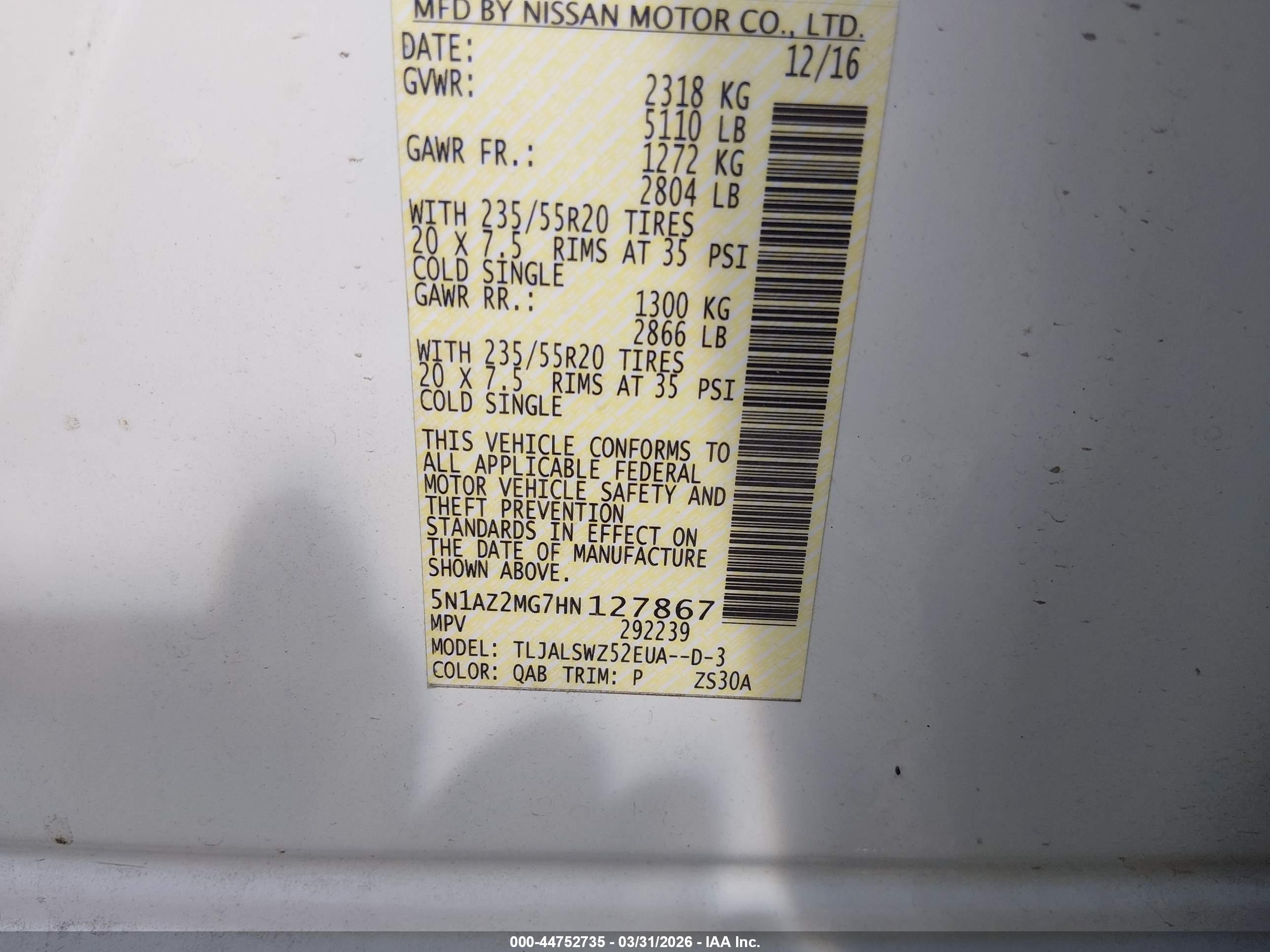 NISSAN MURANO image 9