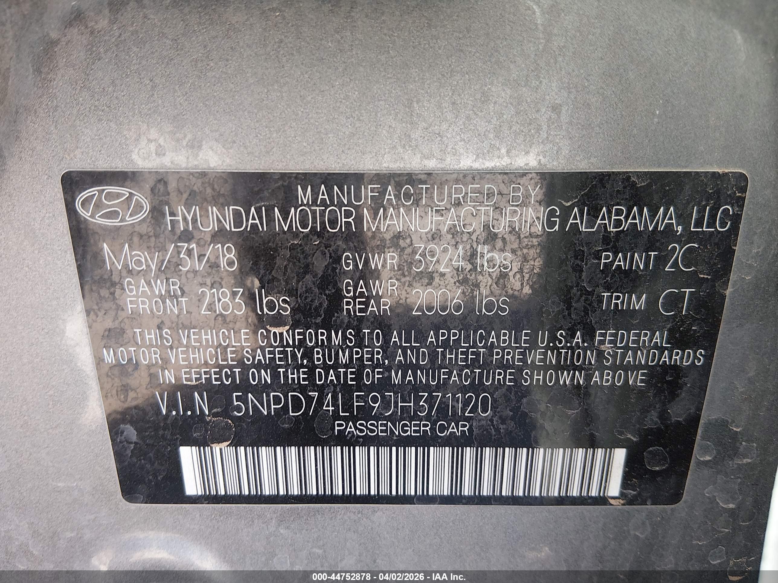 HYUNDAI ELANTRA image 9
