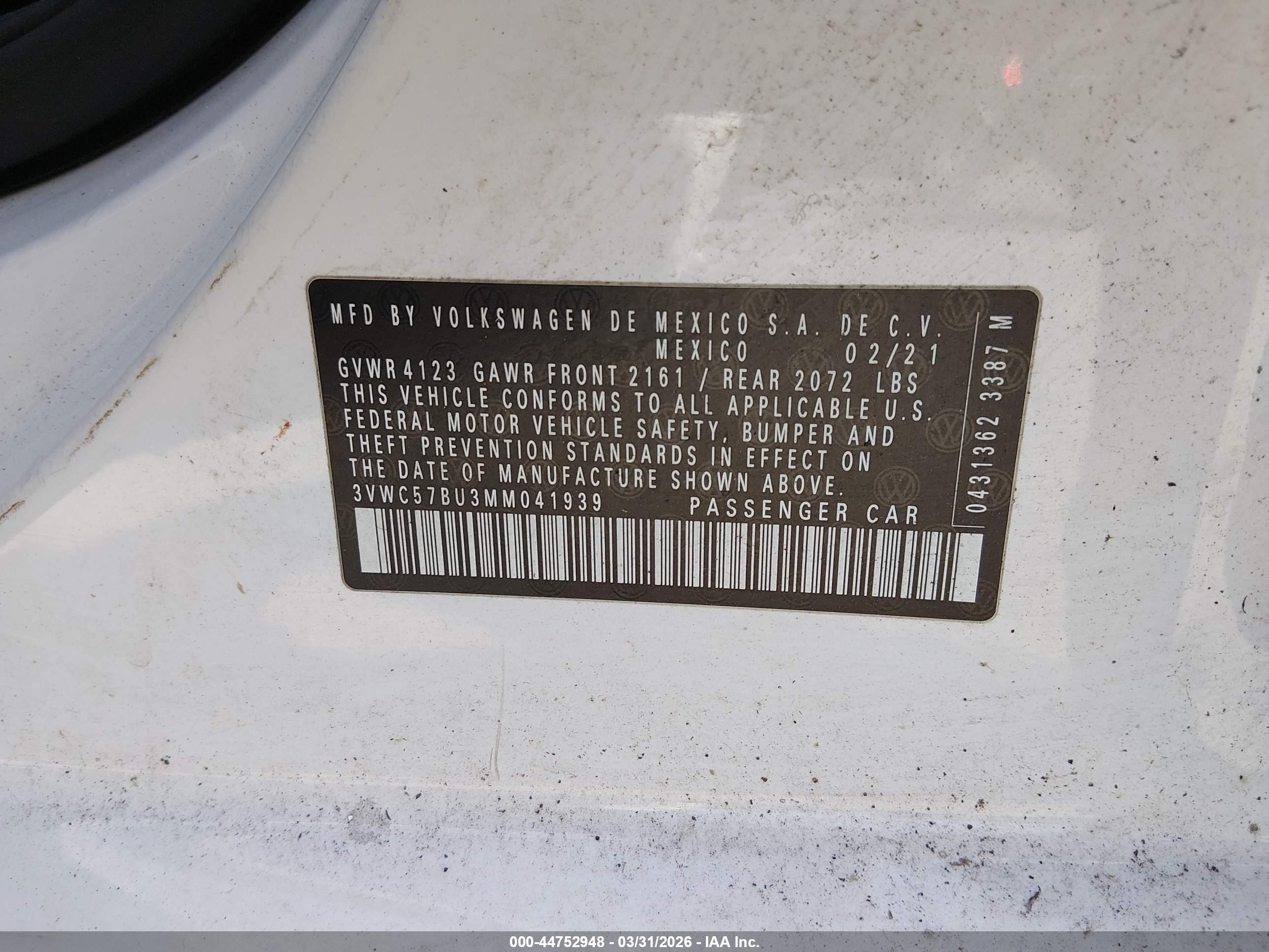 VOLKSWAGEN JETTA image 9