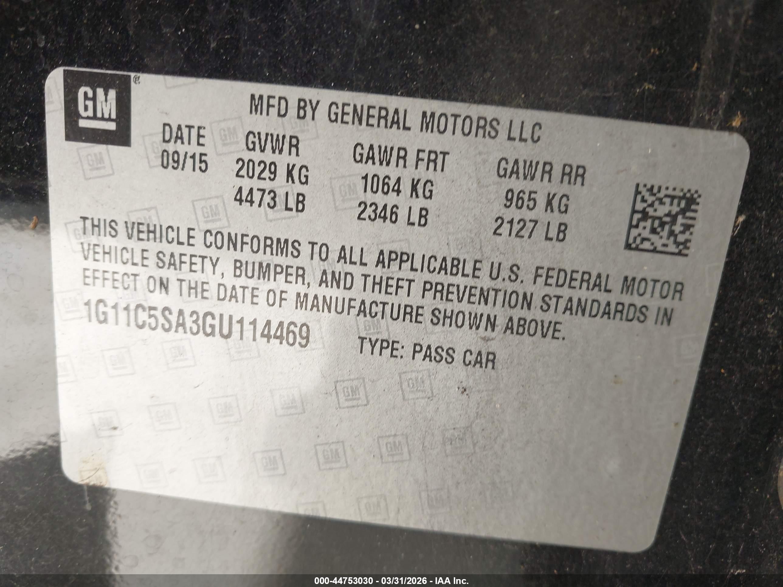 CHEVROLET MALIBU image 9