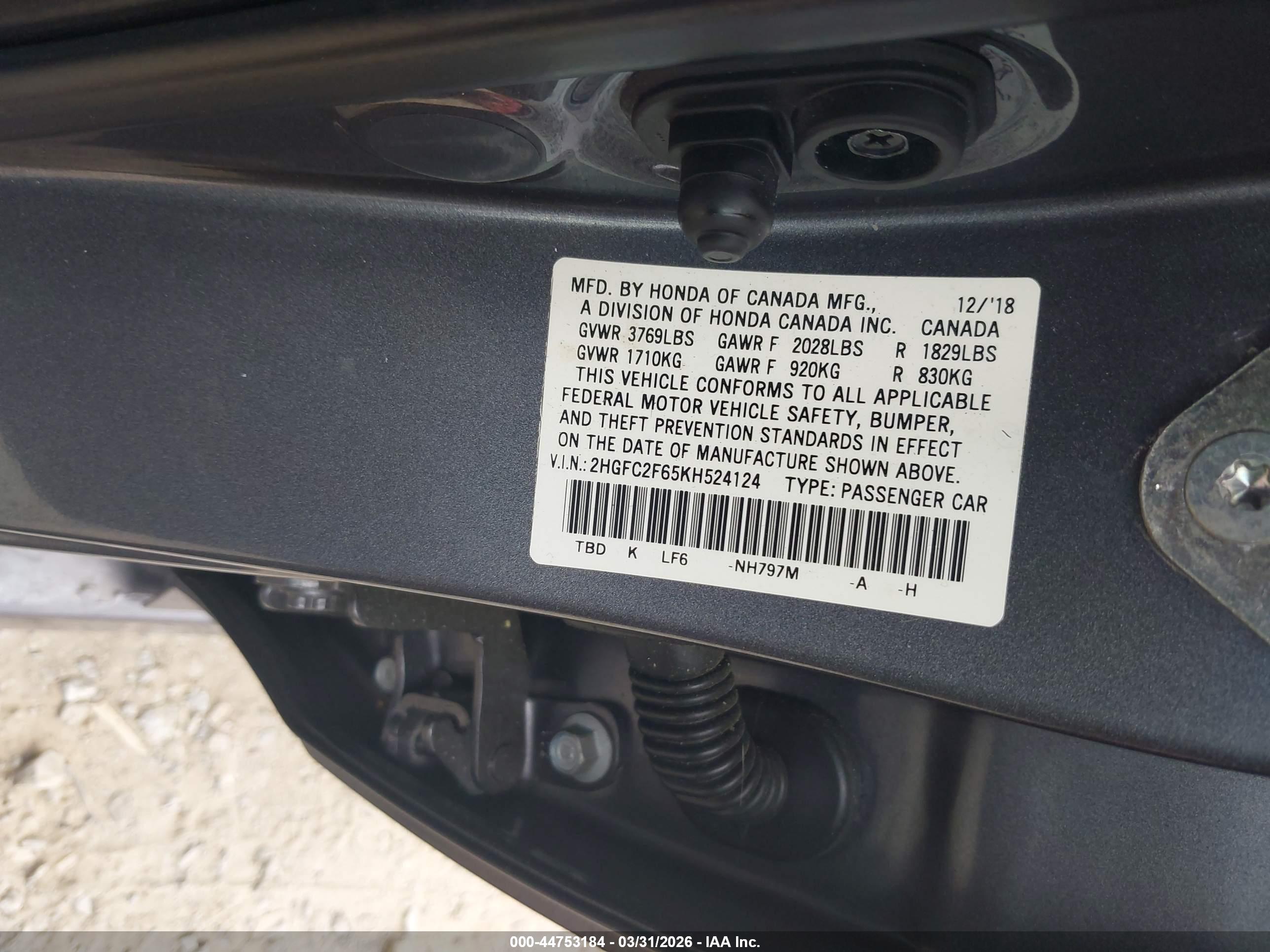 HONDA CIVIC image 9