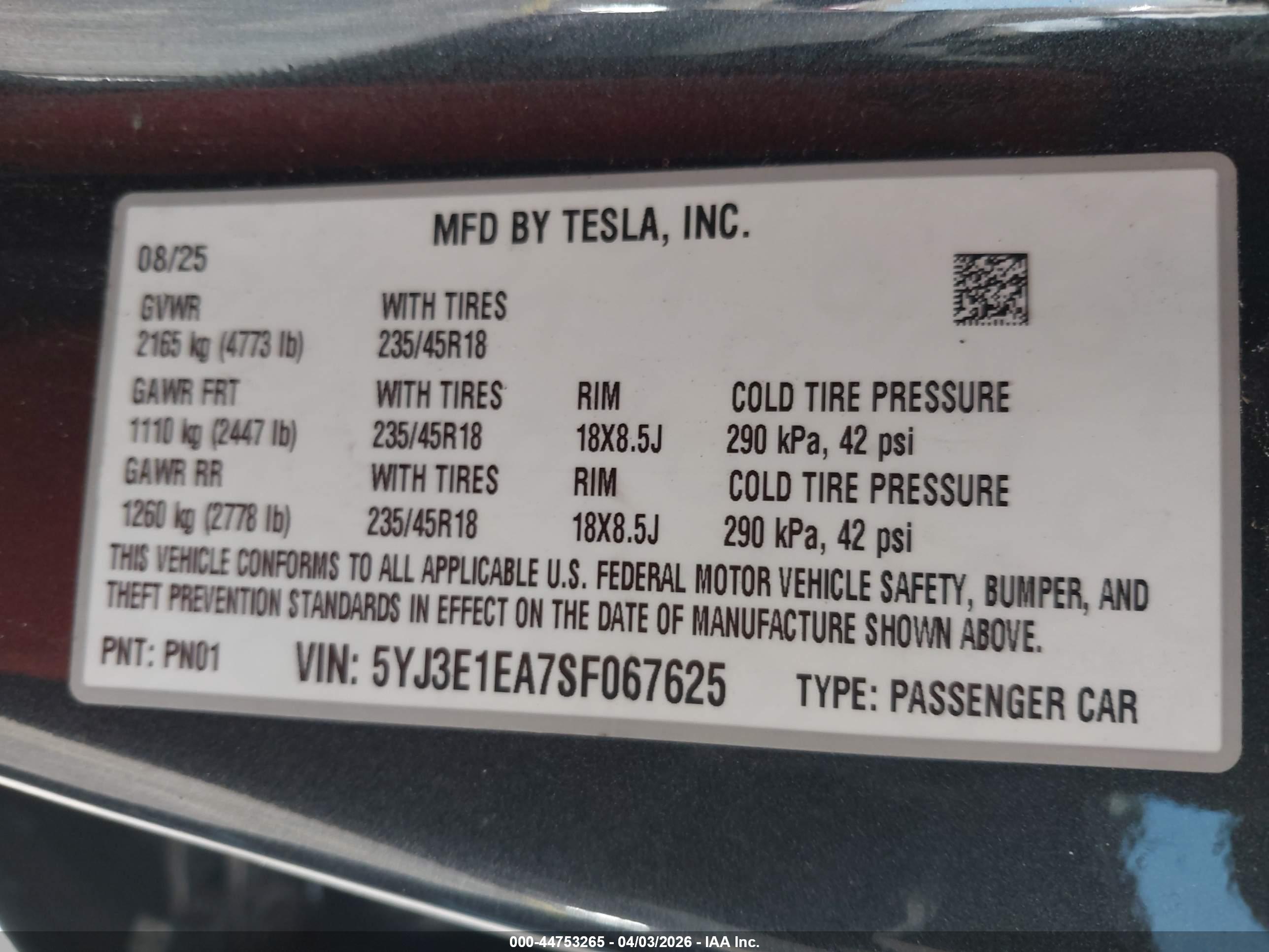 TESLA MODEL image 9