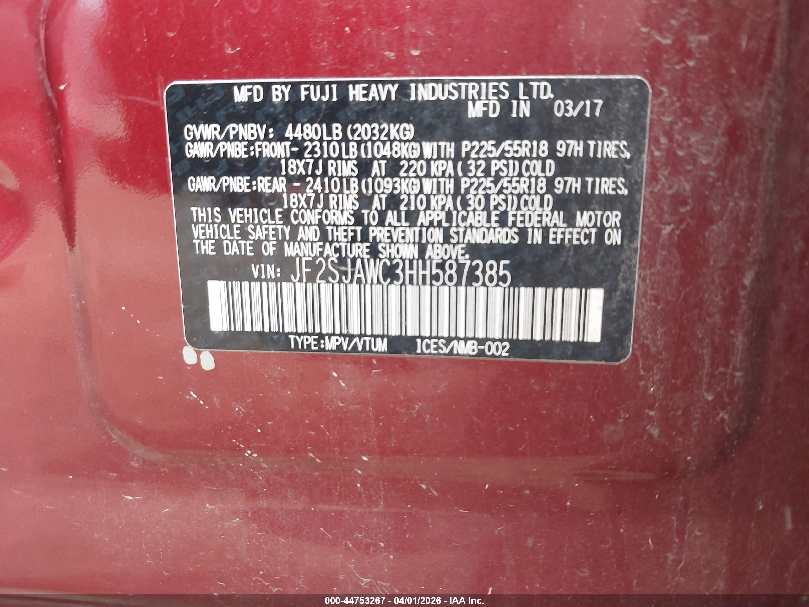 SUBARU FORESTER image 9