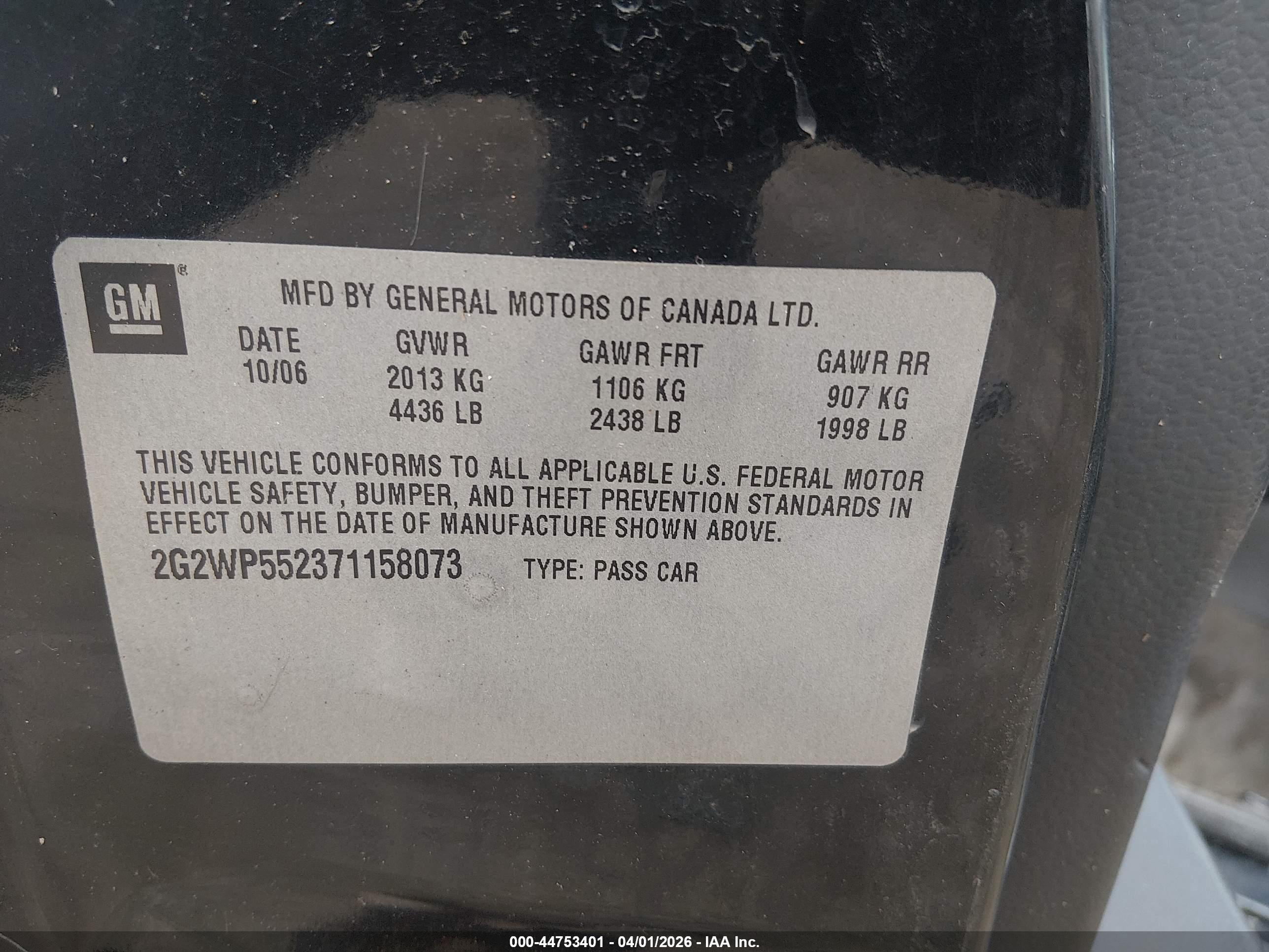PONTIAC GRAND image 9