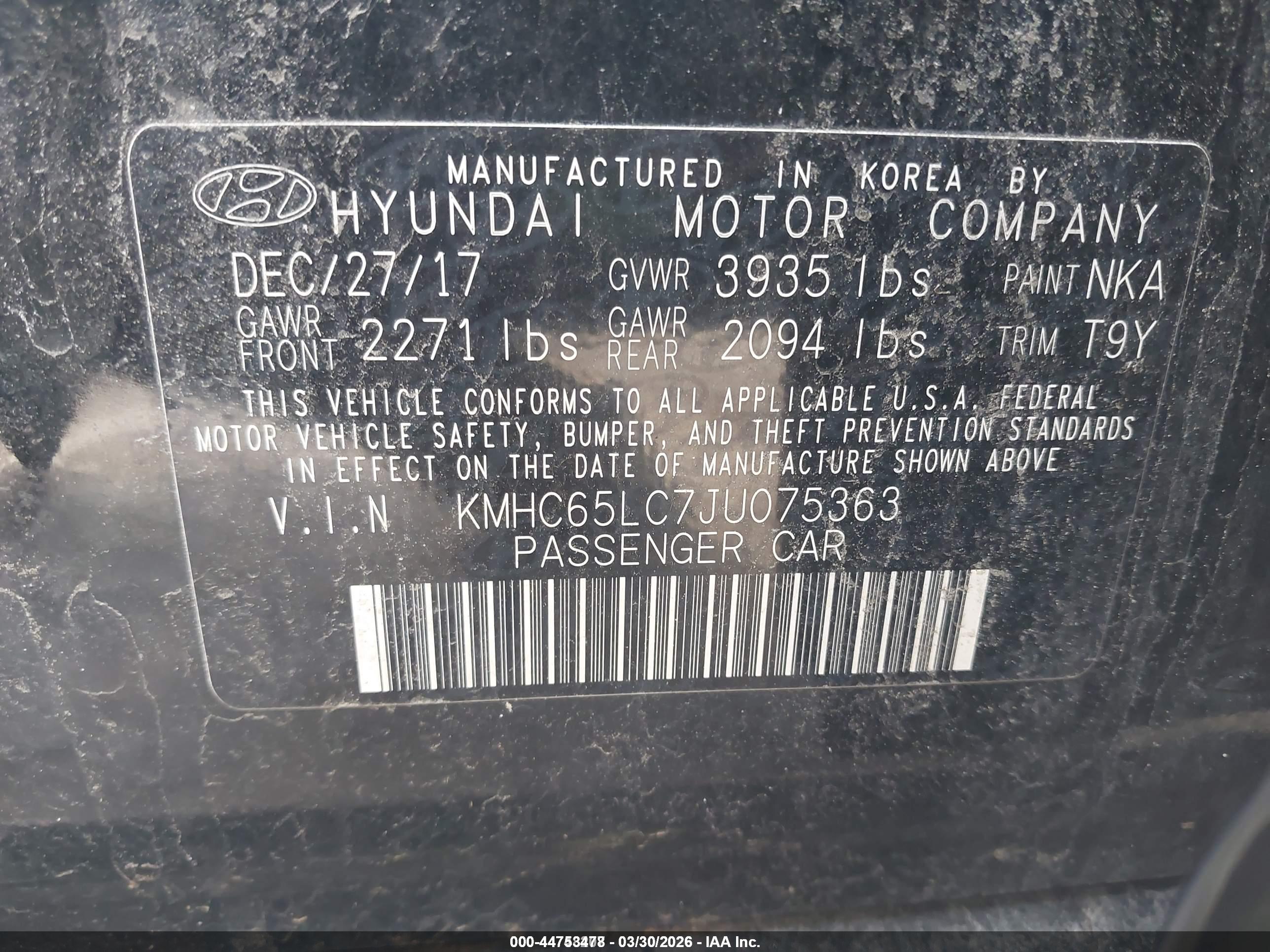 HYUNDAI IONIQ image 9
