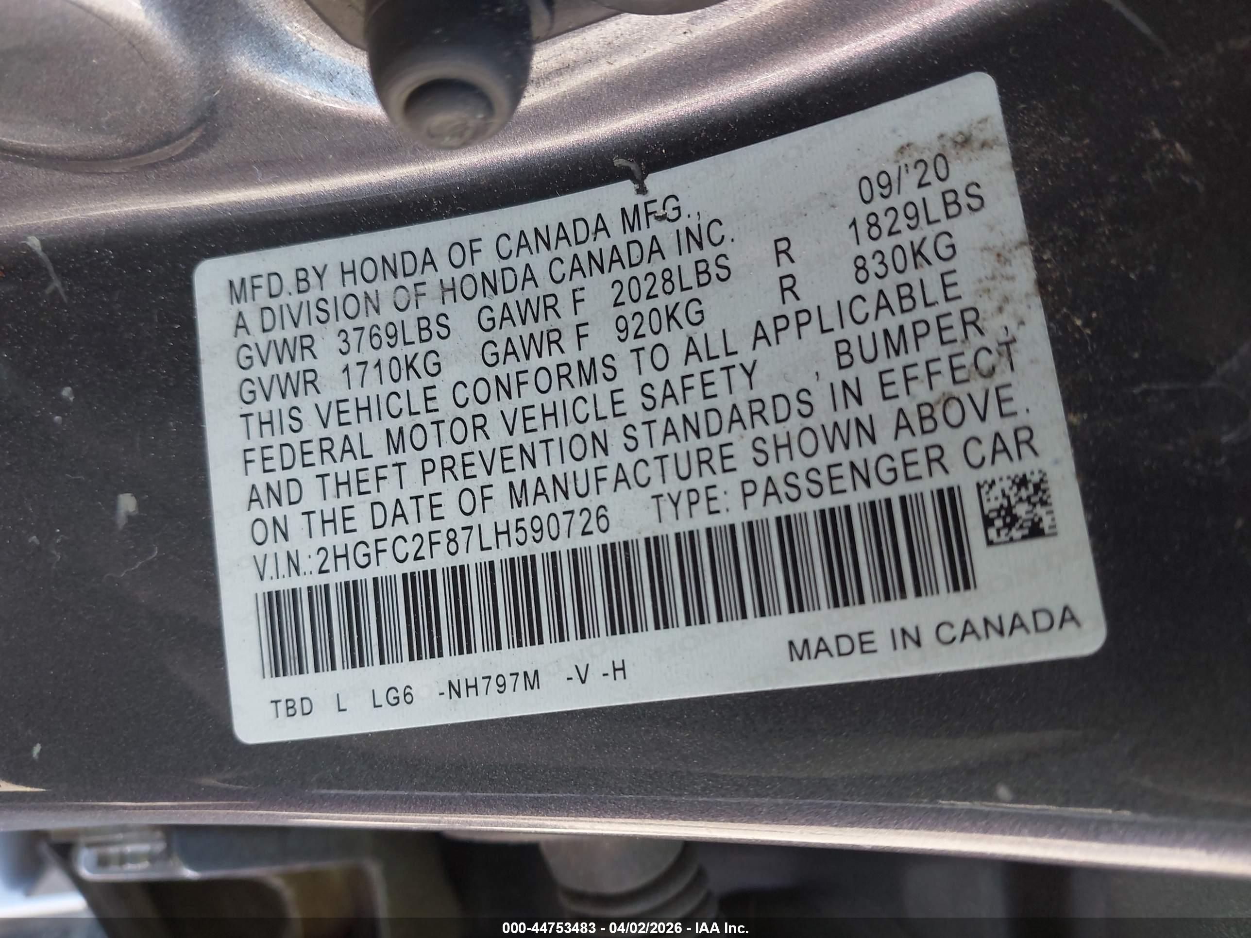 HONDA CIVIC image 9