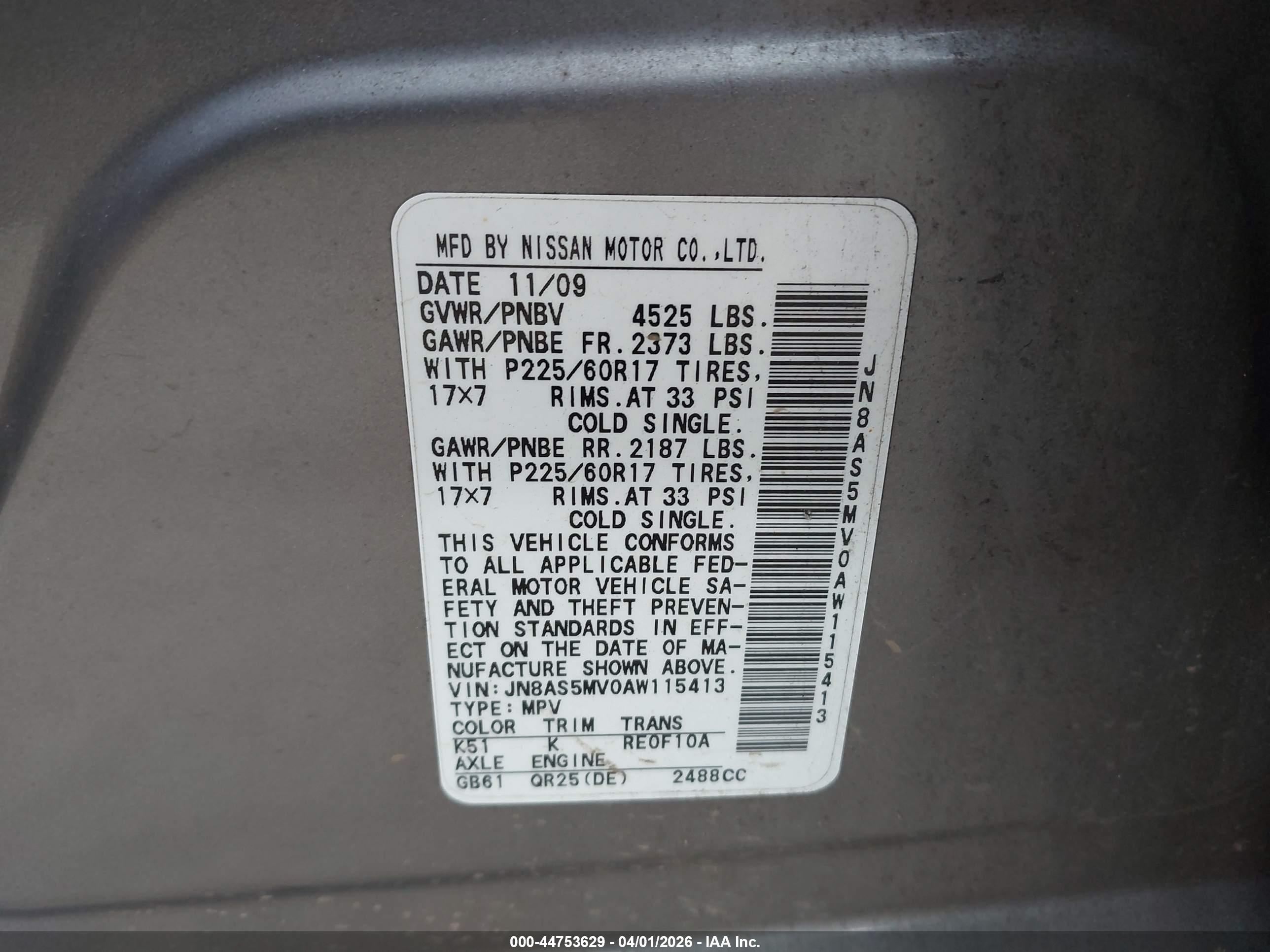 NISSAN ROGUE image 9