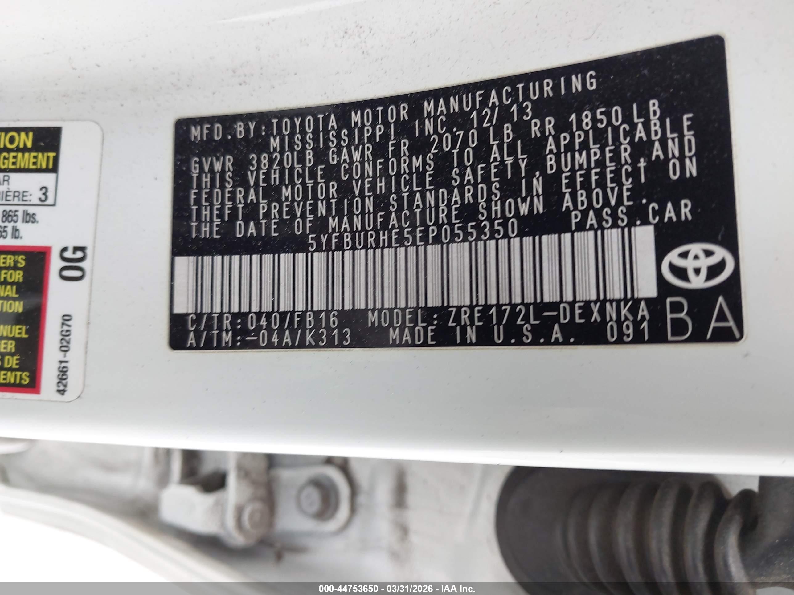 TOYOTA COROLLA image 9