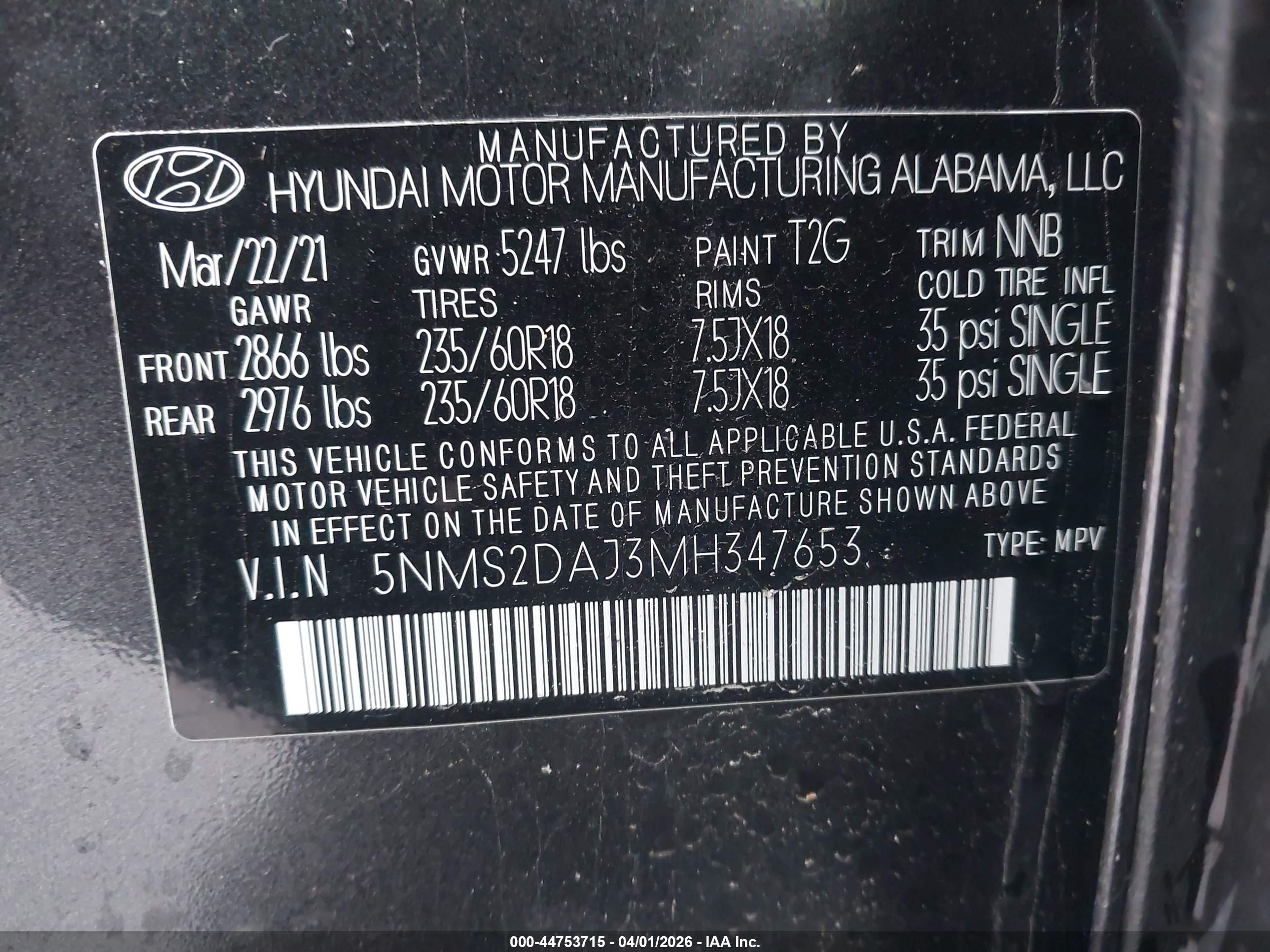 HYUNDAI SANTA image 9