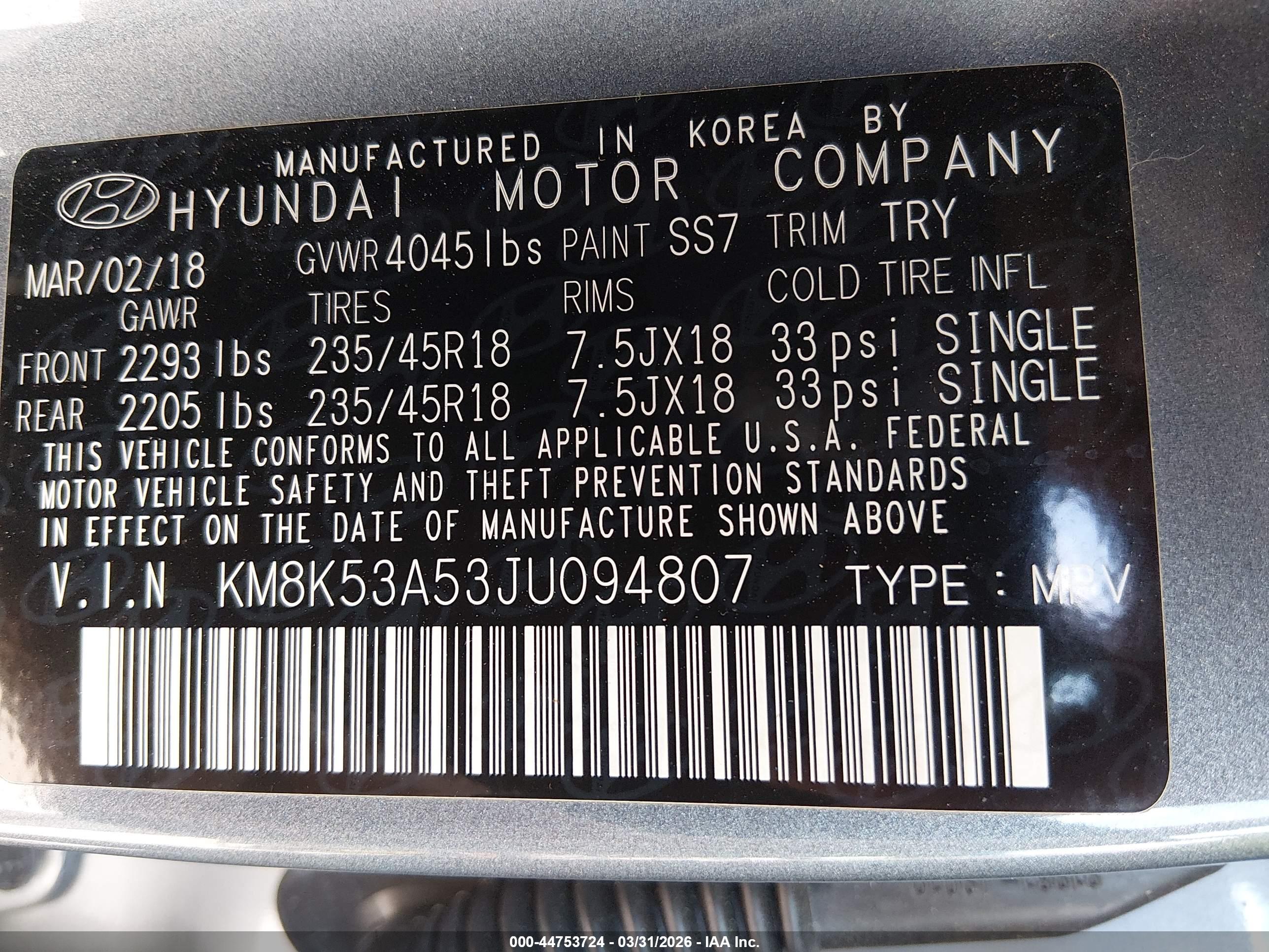 HYUNDAI KONA image 9